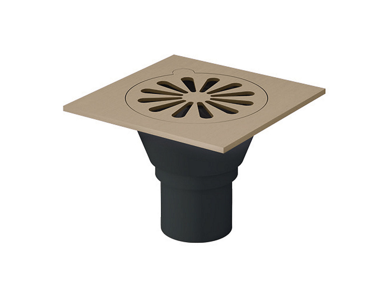 kohler K-7275IN-BV Floor drain in brushed bronze