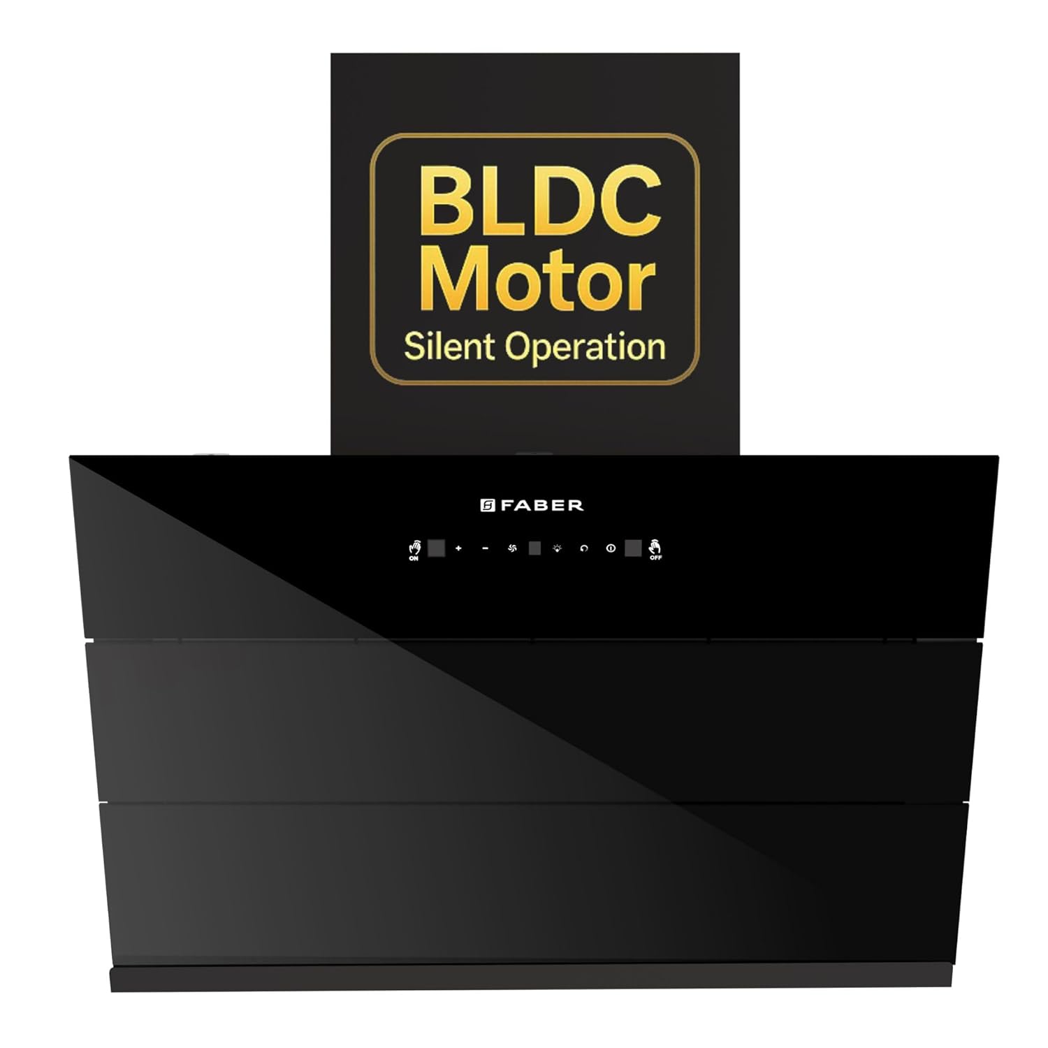 Faber Energy BLDC Autoclean Chimney 75cm | 1500m³/hr | 9 Speed Silent Hood | Energy Efficient | Filterless | Touch&Gesture Control | 12Yr Motor, 2Yr Comprehensive Warranty | FL SC HC BK IN 75