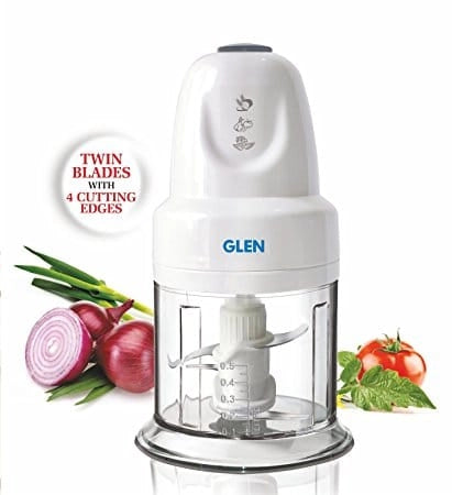 Glen Vegetable Mini Chopper 4043 Turbo 2 Blades