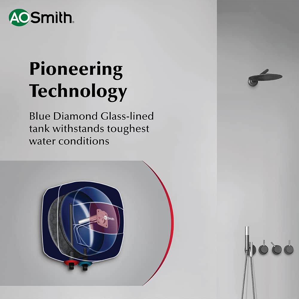 AO Smith HSE-SHS-006 6L Geyser White 5 Star
