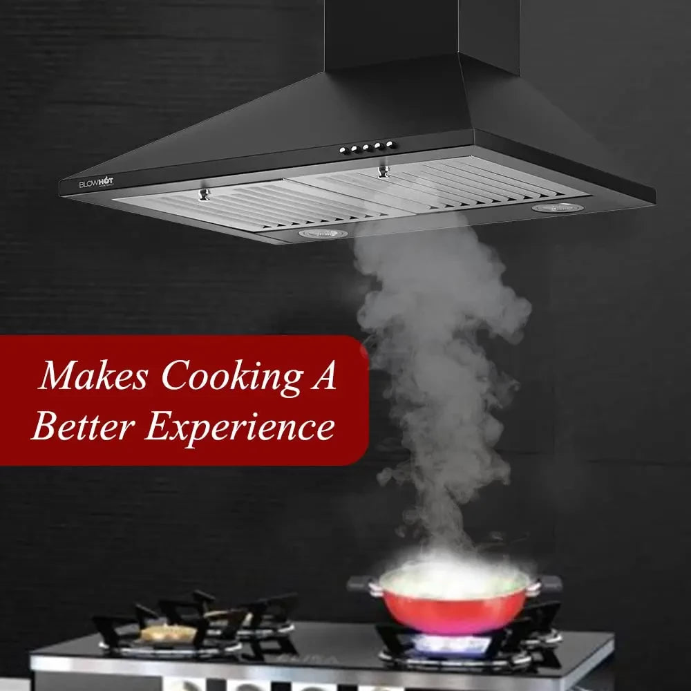 BLOWHOT EVA-BLACK 60 CM CHIMNEY