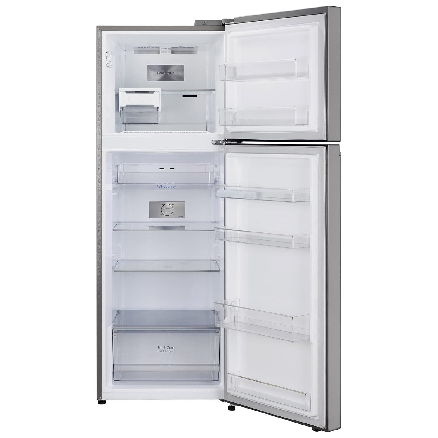 LG 322L 2-Star Smart Inverter Double Door Fridge (GL-S342SPZY) - Frost-Free, Energy Efficient