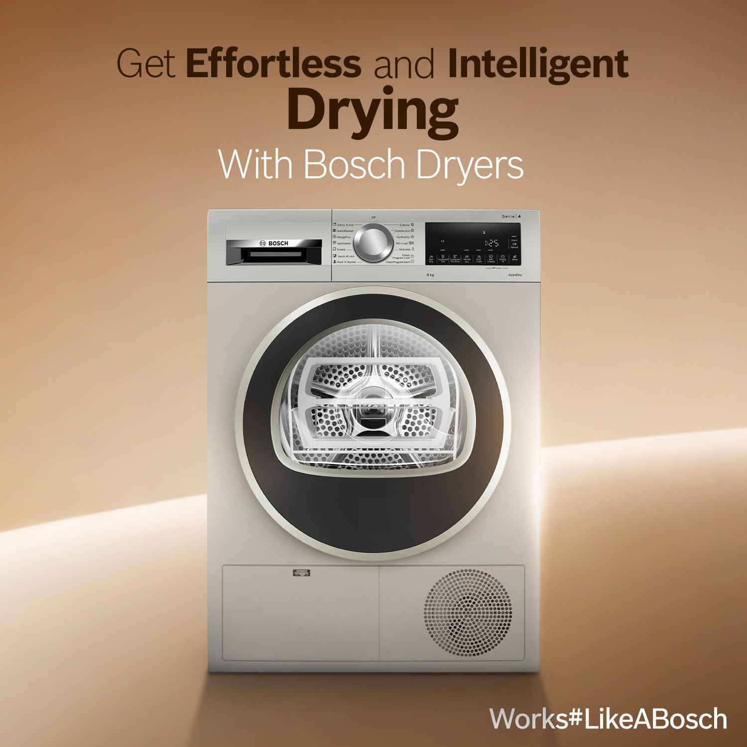 Bosch WPG23108IN: 8kg Front Load Fully Automatic Washing Machine