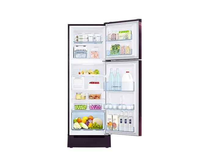 Samsung Frost Free 244 L Red RT28A3C234R/HL Double Door 3 Star BEE Rating