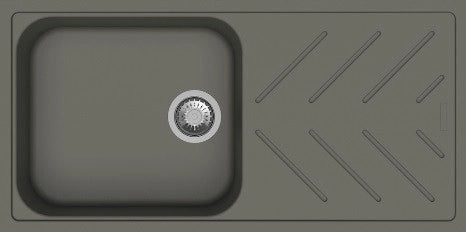 Carysil New Beethoven Single Bowl Kitchen Sink