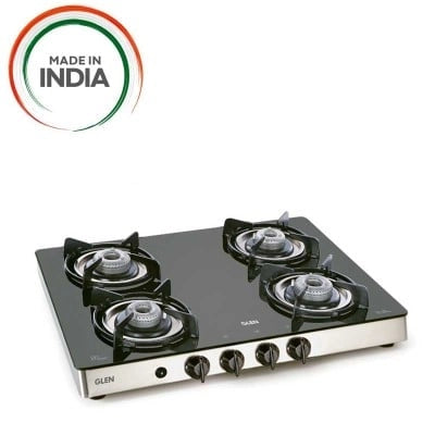 Glen Glass Cooktop 4 Burner 1041 GT Auto Ignition