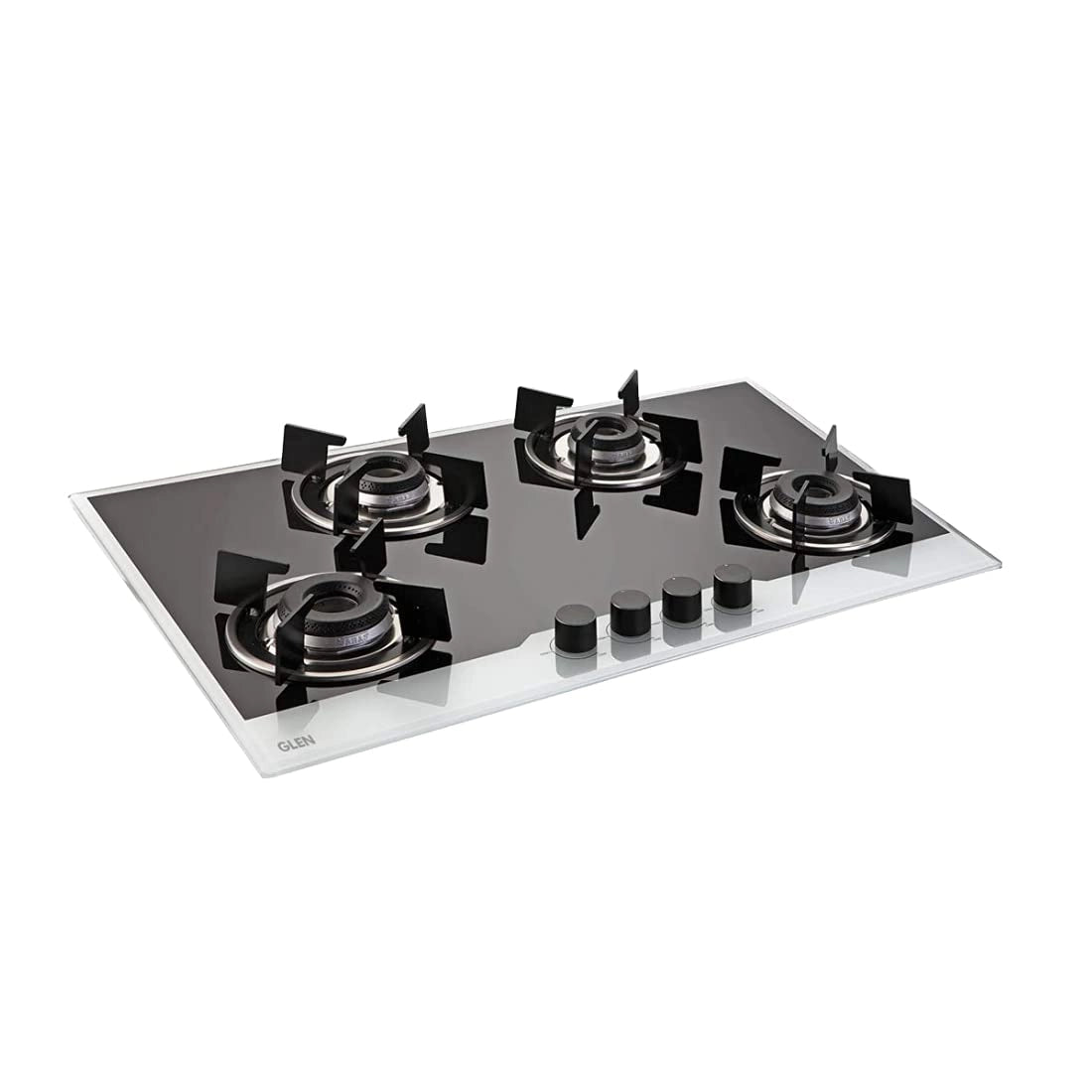 Glen GL 1074 IN BW Built In Hob 4 Burner Integrated Auto Electric Ignition
