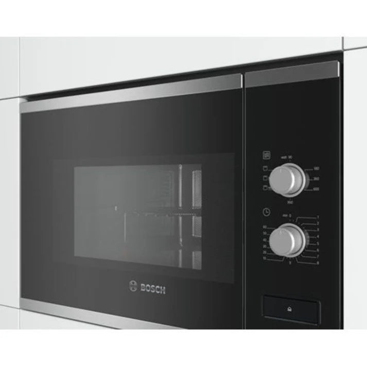 Bosch BEL550MS0I Built-in Microwave + HBF011BR1I Built-in Oven Combo
