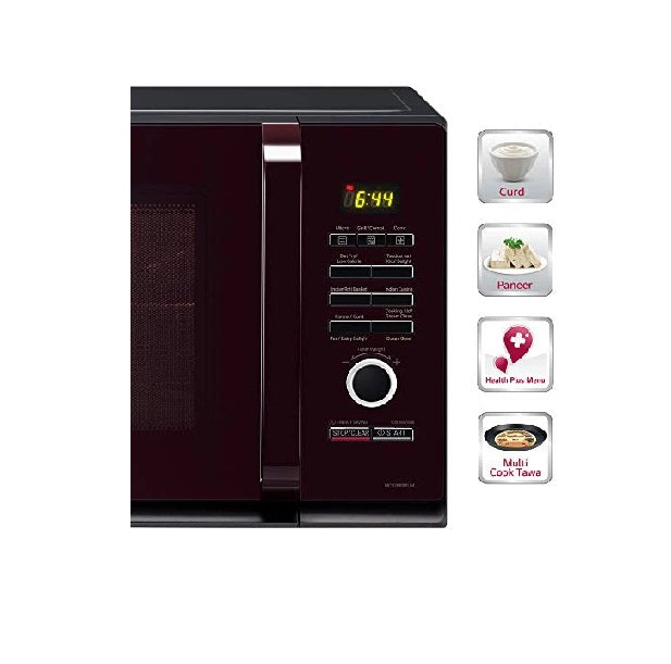 LG 32 L கன்வெக்ஷன் மைக்ரோவேவ் ஓவன் (MC3286BRUM, கருப்பு, ஸ்டார்டர் கிட் உடன்)