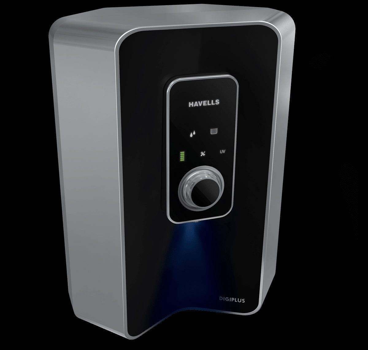 Havells Plastic Digiplus RO UV Purified 7L Water Purifier(Black)