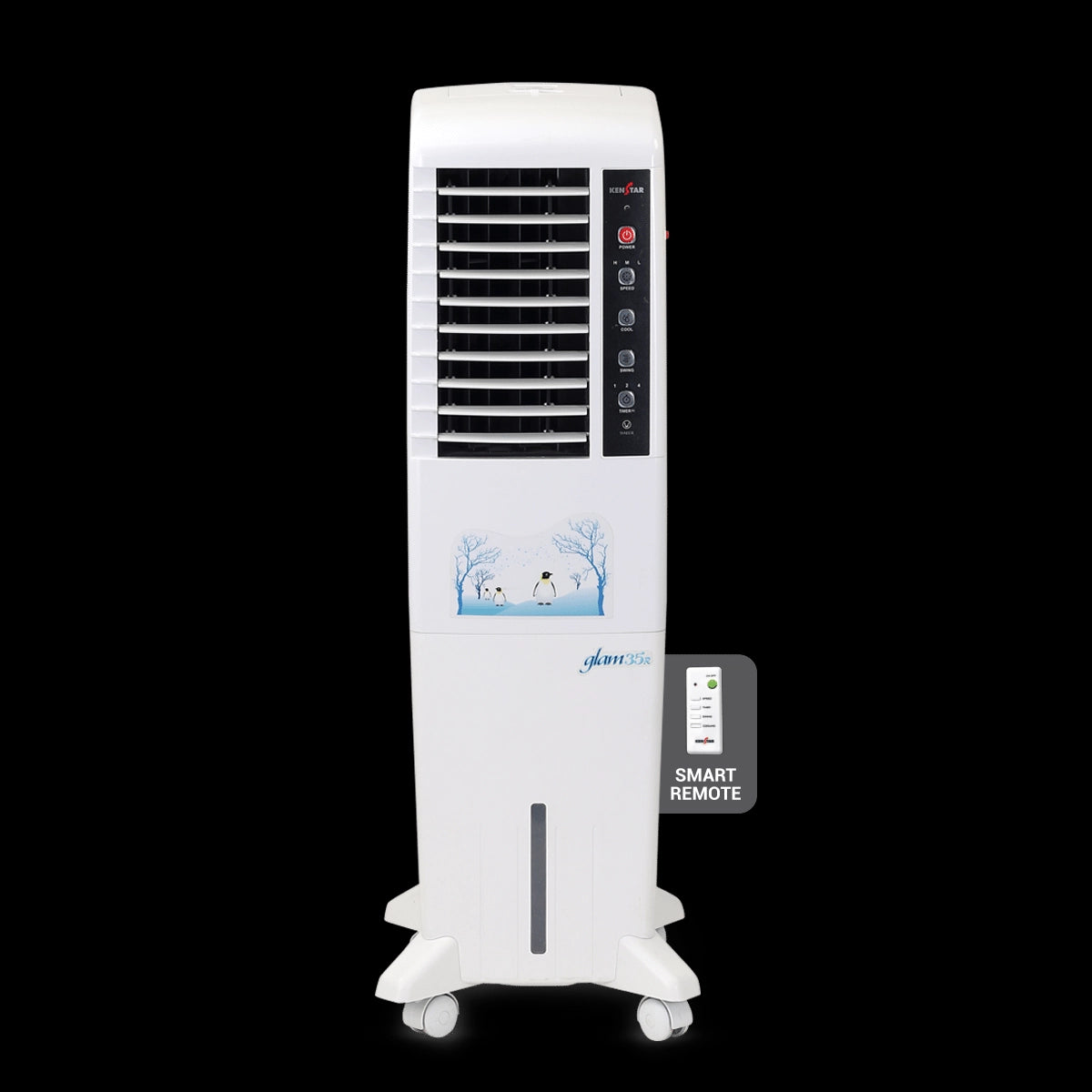 Kenstar Tower Air Cooler Glam 35 Ltr with Remote Control