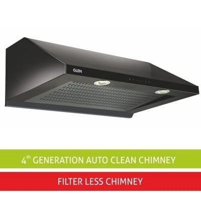 க்ளென் CH 6005 TS BL AC புகைபோக்கி 76 CM