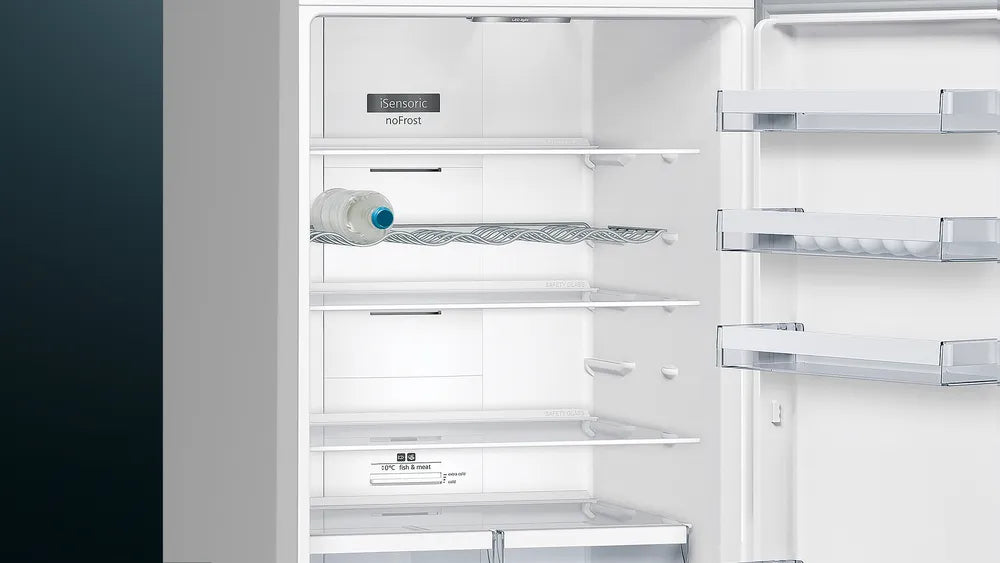 Siemens 559 Litre Double Door Refrigerator (KG56NXX40I, Black)