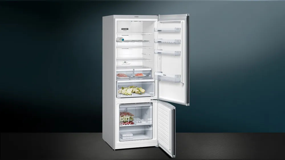 Siemens 559 Litre Double Door Refrigerator (KG56NXX40I, Black)