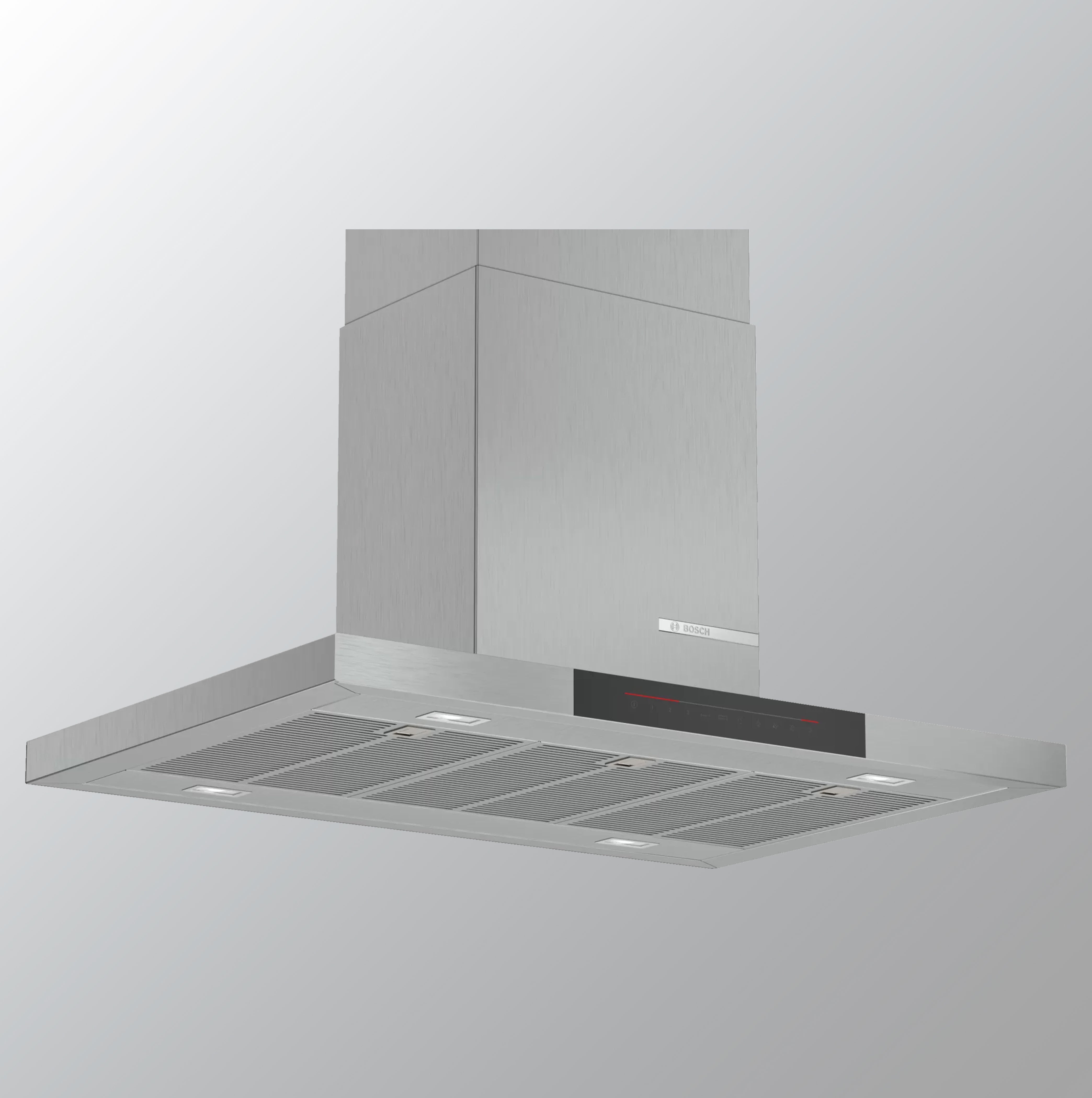 Bosch DIB98JQ50I Series 6 island cooker hood 90 cm Stainless Steel