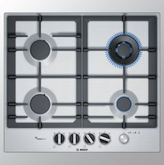 Bosch PCH6A5M90I Series 6 Gas hob 60 cm Stainless steel