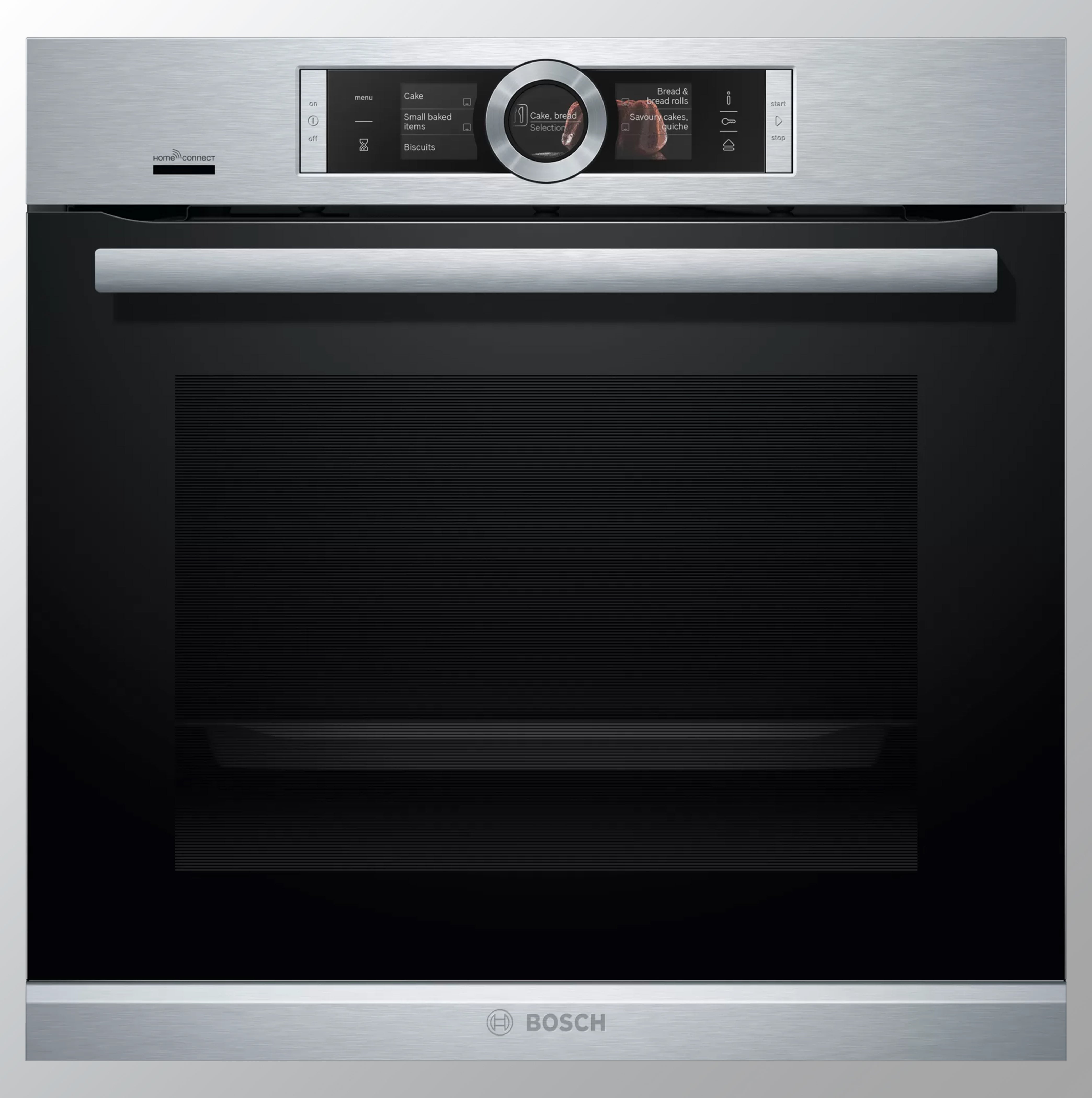 Bosch HRG6769S6 Series 8 Built-in oven with added steam function 60 x 60 cm Stainless steel