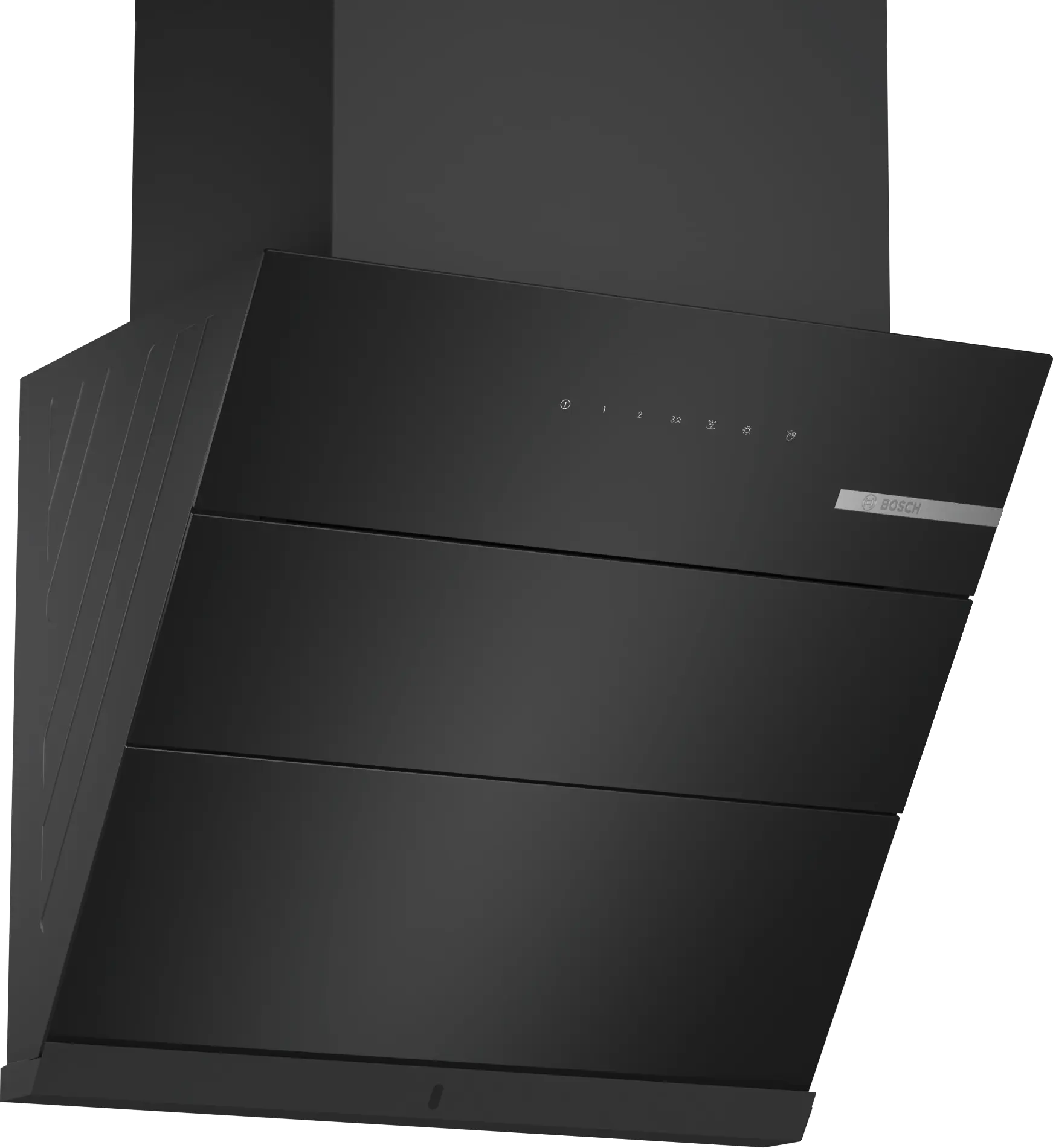 Bosch Chimney 60cm Self Clean Series DWKA68H60I black