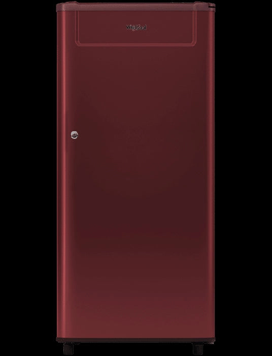 Whirlpool Genius 190L Single Door Refrigerator ( 9 hours of cooling retention during power cuts , 2 Star , Wine , 10 years warranty )