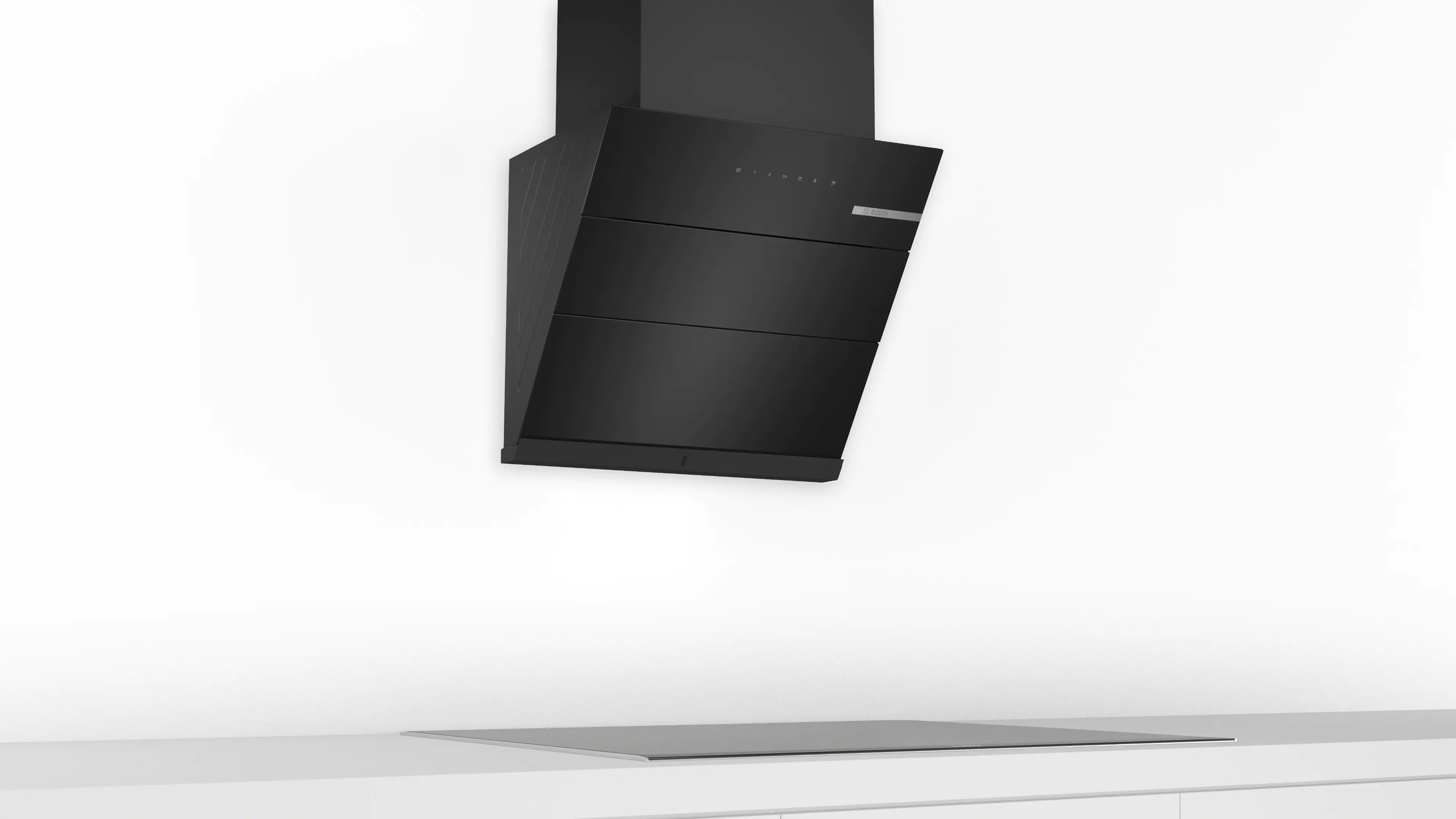 Bosch புகைபோக்கி 60cm செல்ஃப் கிளீன் சீரிஸ் DWKA68H60I கருப்பு
