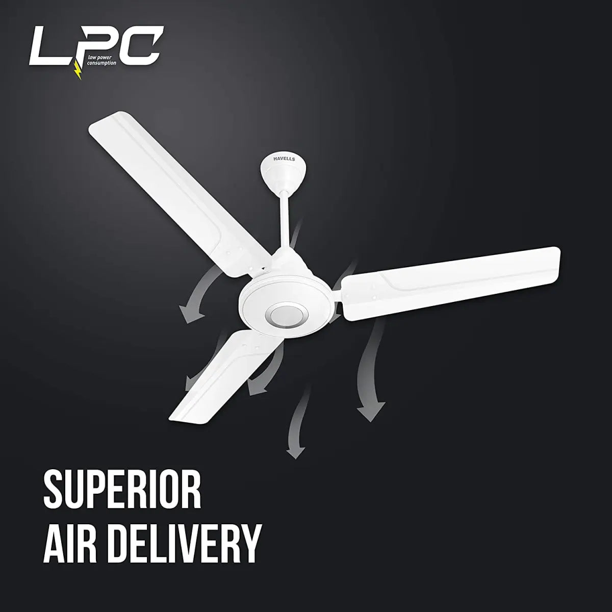 Havells Fan Efficiencia Neo 1200mm Elegant White