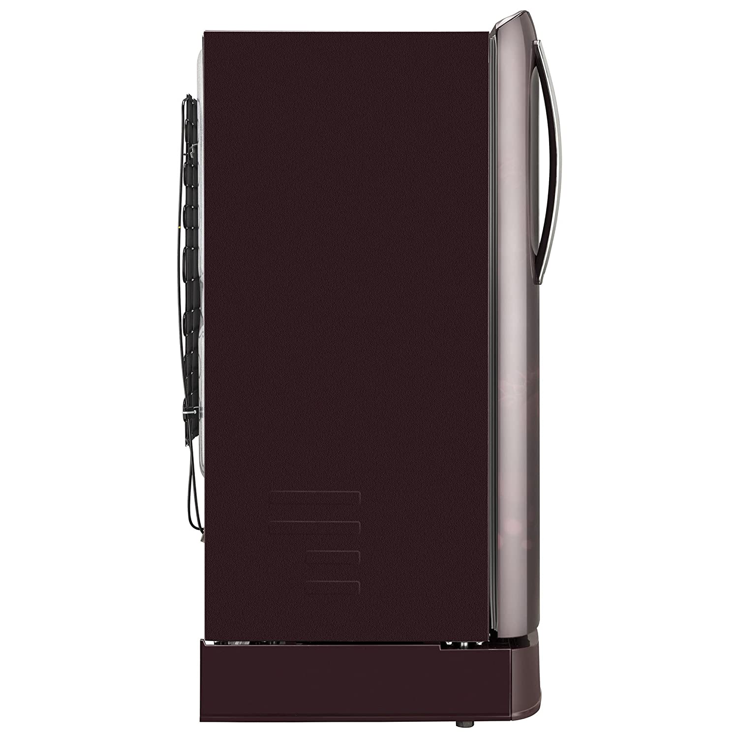 LG 201 L 5 Star Inverter Direct-Cool Single Door Refrigerator (GL-D211HSEZ, Scarlet Euphoria, Base stand with drawer, Gross Volume- 204 L)
