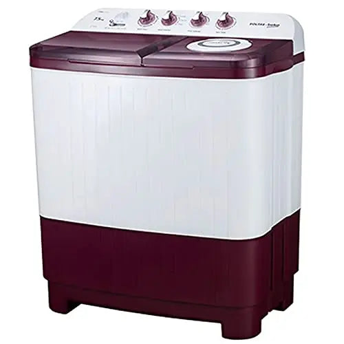 Voltas Beko 7.5 kg 5 Star Semi-Automatic Top Load Washing Machine (Special Pulsator Technology, WTT75DBRT, Burgundy)