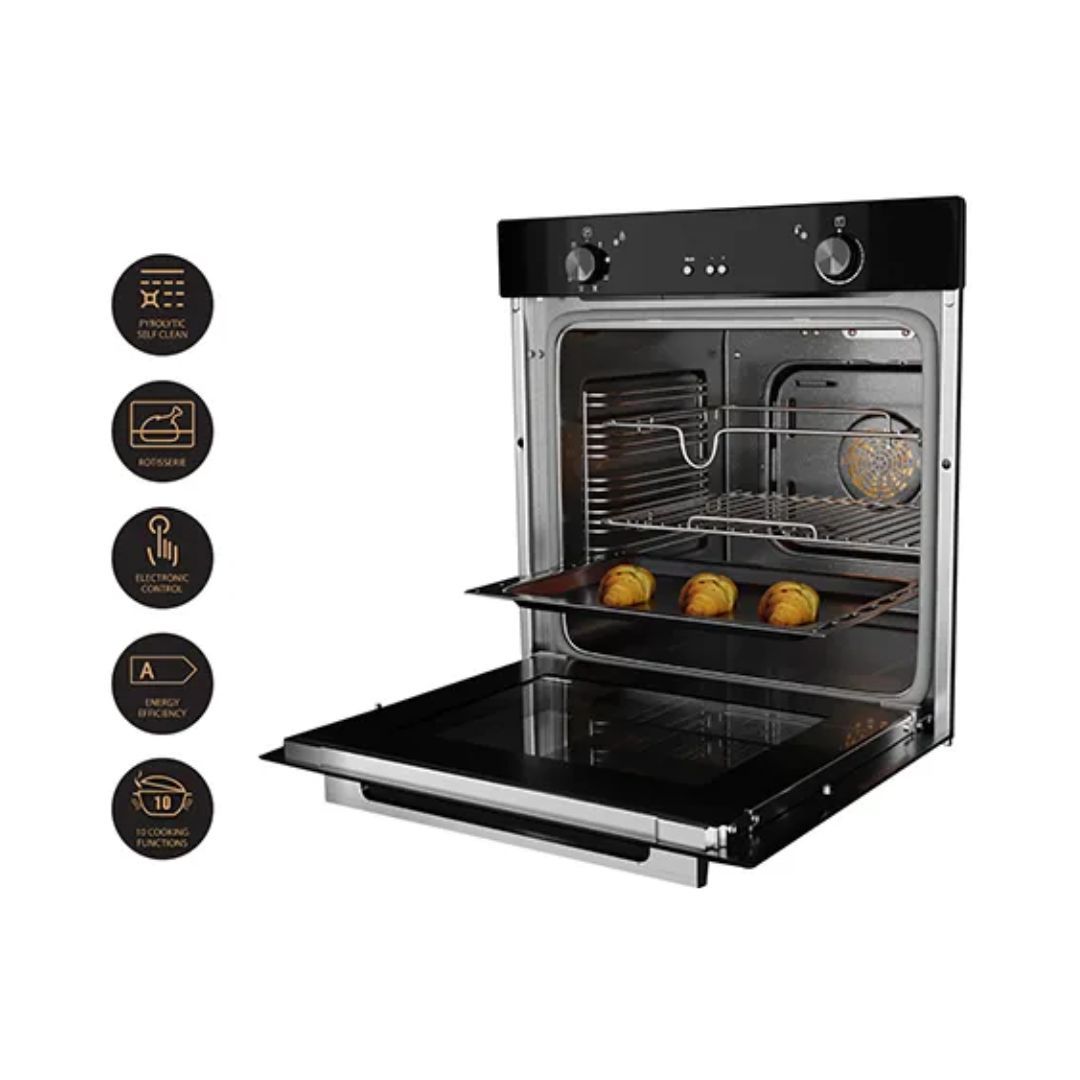 Crompton Built In Oven BIO-GAPYR78L-MBL 78 L Black