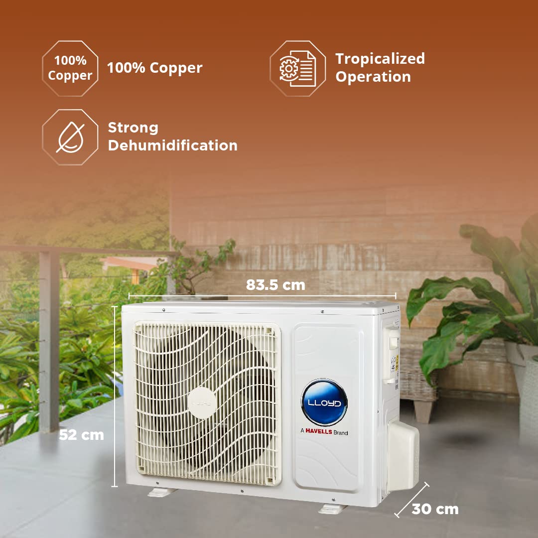 Llyod Inverter SplitAc GLS12I3FWAVG 1.0 Ton 3Star White