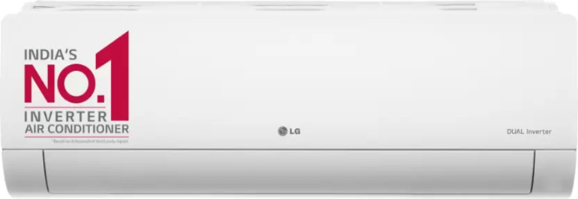 LG Convertible 5-in-1 Cooling 2023 Model 1.5 Ton 3 Star Split Inverter 2 Way Swing, HD Filter with Anti-Virus Protection AC - White (RS-Q18TNXE, Copper Condenser)