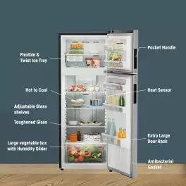 Liebherr 245L 2-Star Inverter Fridge, Frost-Free Double Door TCPSIB 2411 - Efficient Cooling for Optimal Freshness