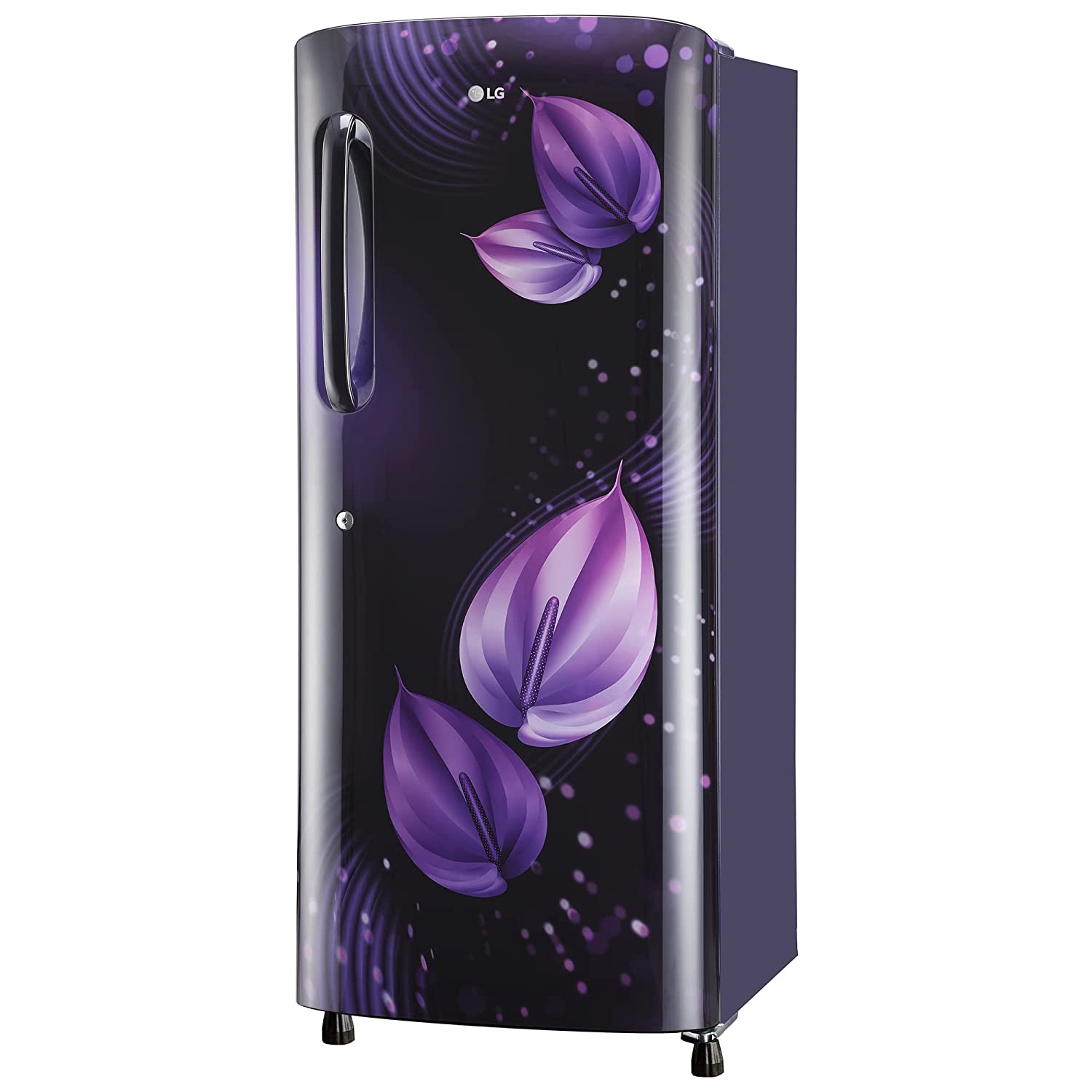 LG 235 L 3 Star Direct-Cool Single Door Refrigerator GL-B241APVD Purple Victoria