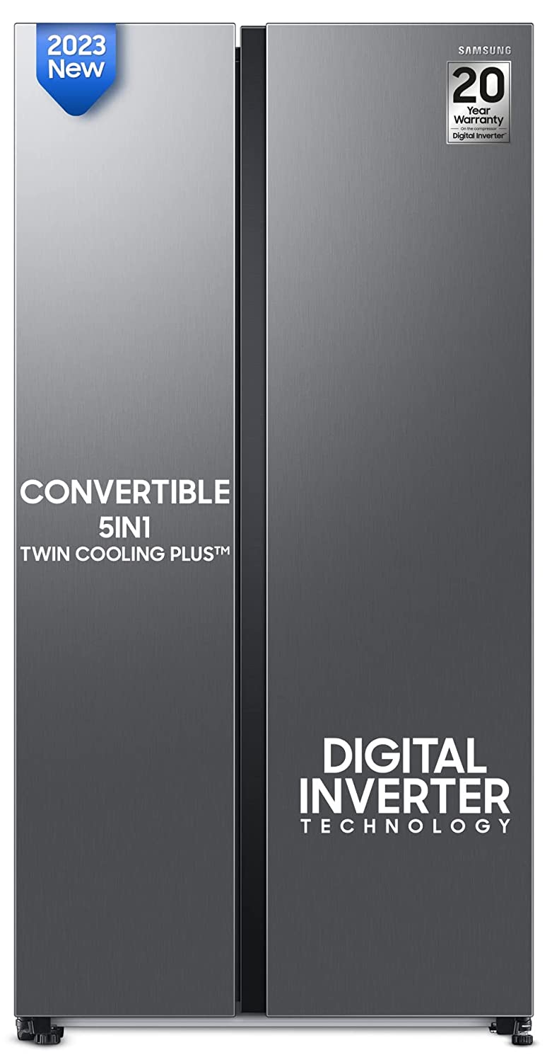 Samsung 653L Refrigerator RS76CG8003S9HL Refined Inox