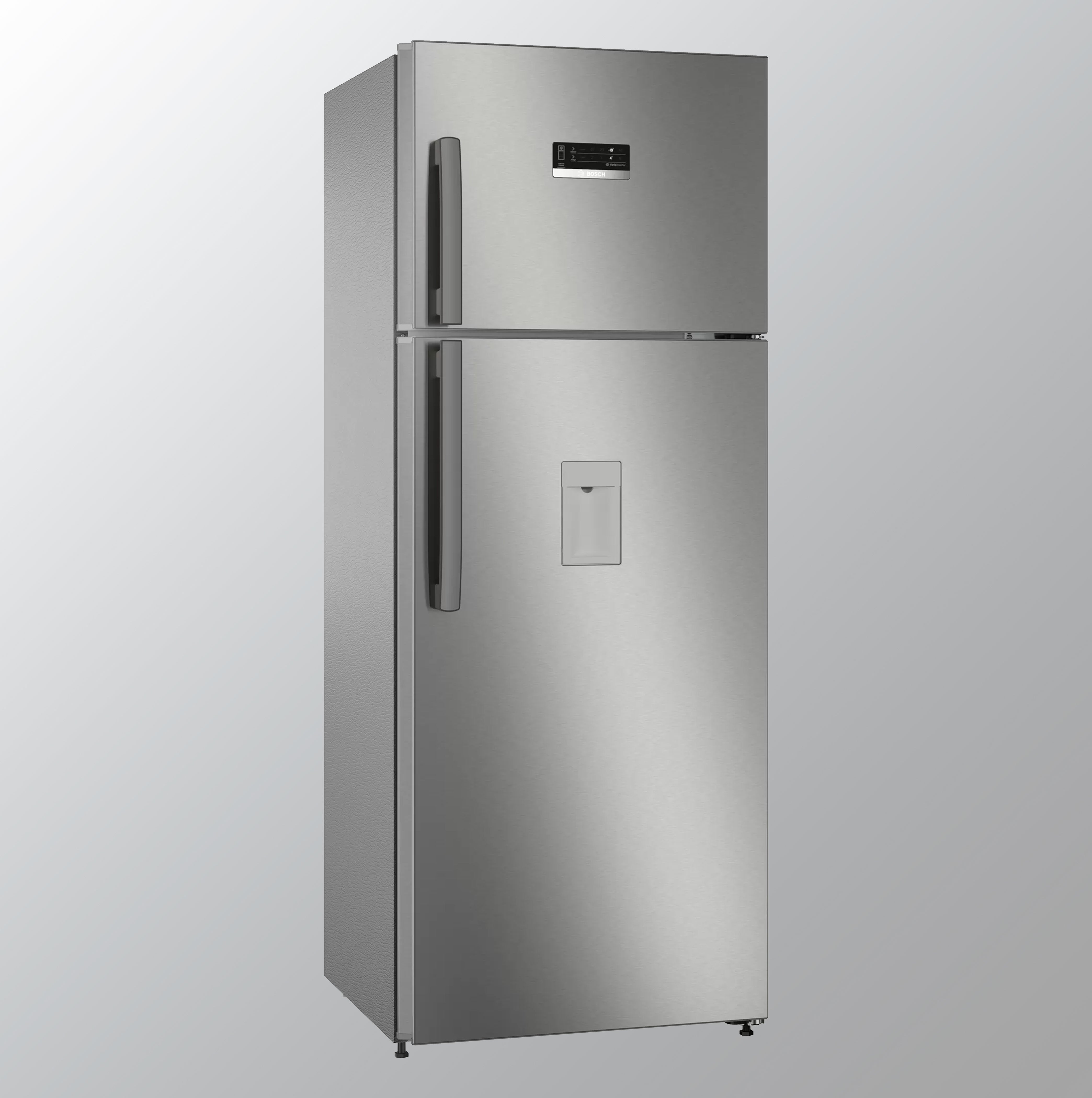 Bosch Max Convert 358L Inverter Frost Free Freezer-On-top Refrigerator With Water Dispenser (Ctc35S03Di, Convertible, Sparkly Steel, 2022 Model)