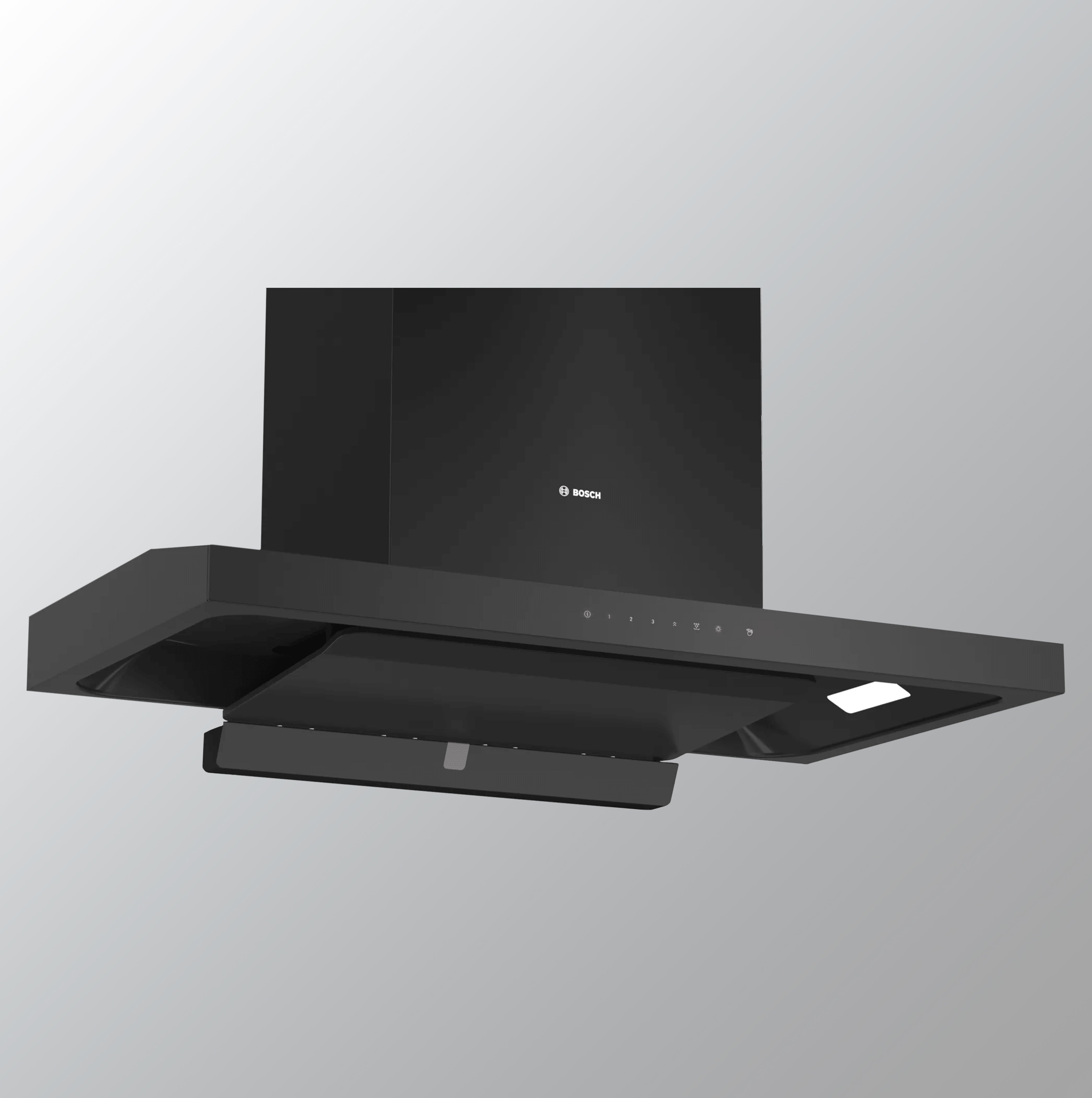 Bosch Chimney 90CM Self Clean Series DWEA98H60I BLACK