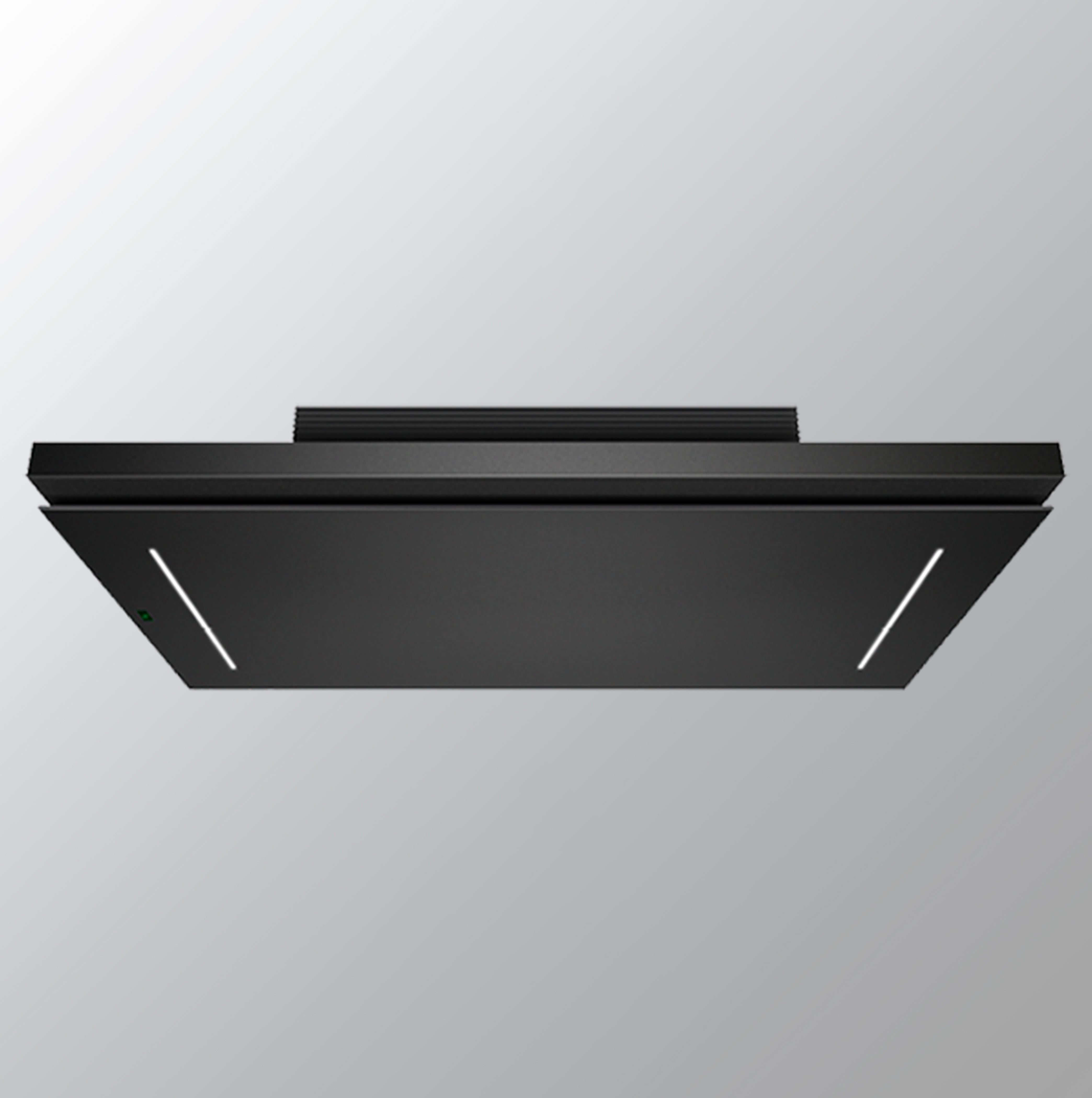 Blaupunkt 5DD72556 90cm Carbon Filter Hood Ceiling Kitchen Chimney - 550 m³/hr Suction, Black