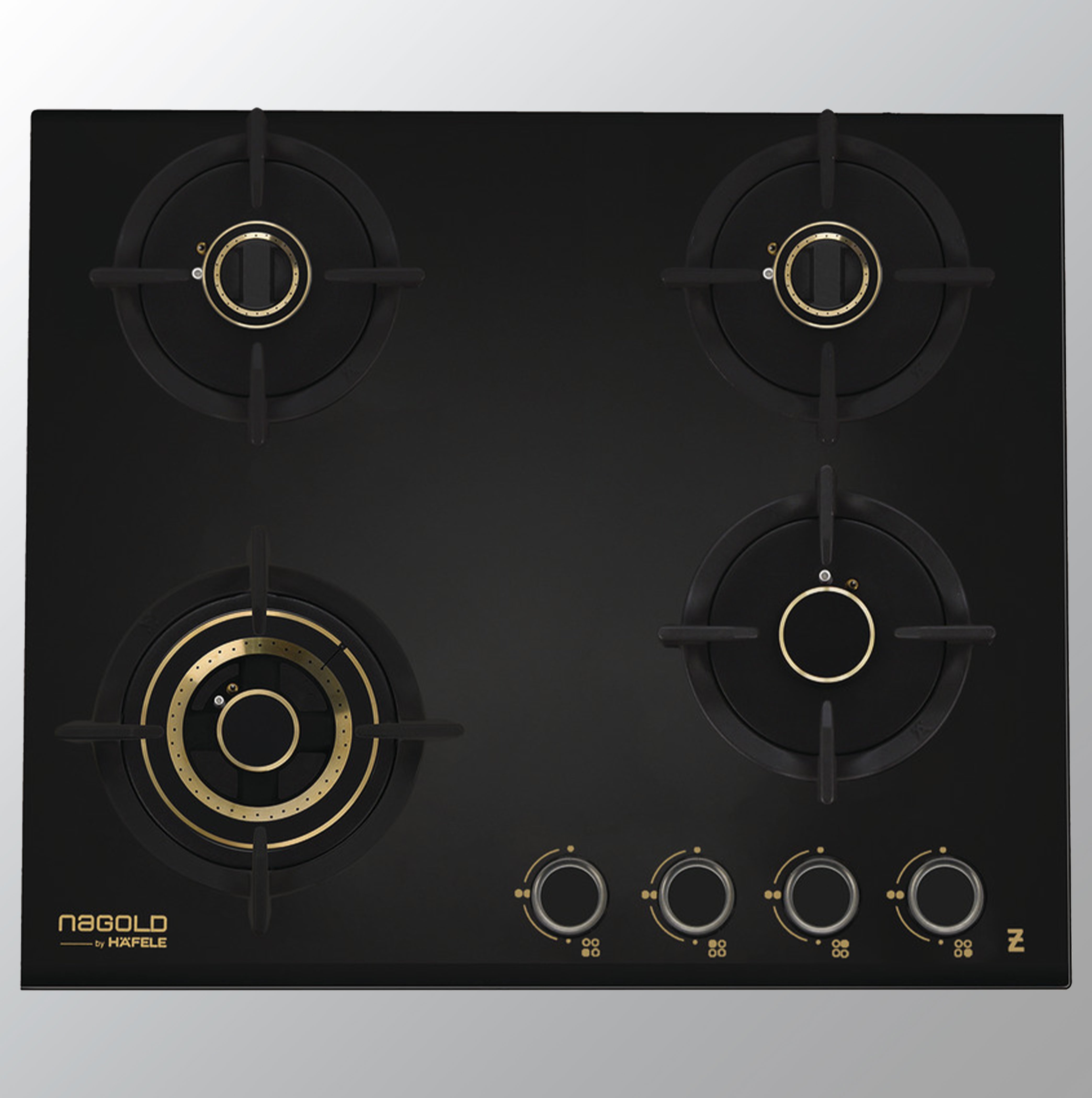 Hafele 4 Burner Hob ZETA 460 Auto Ignition