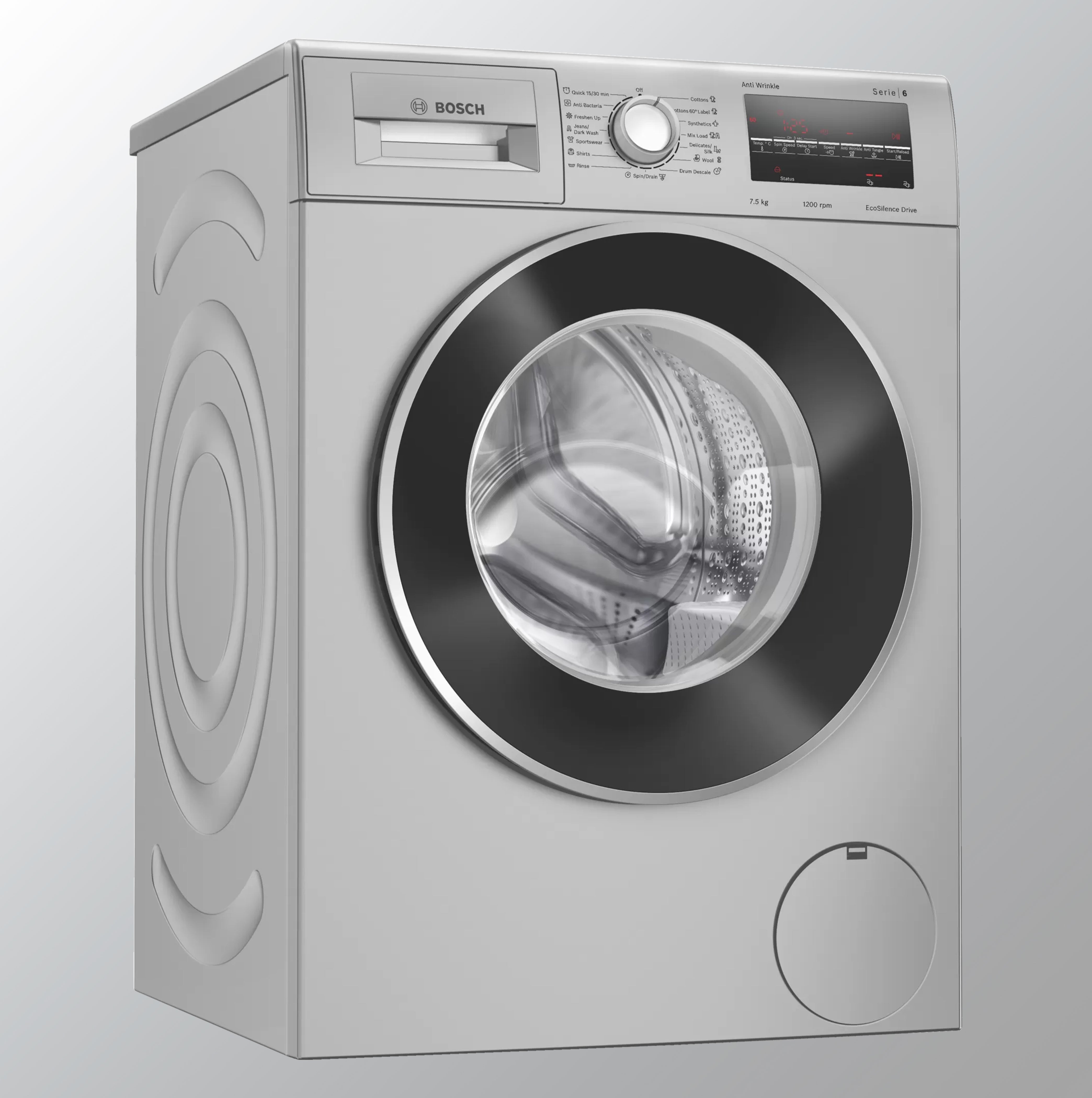 Bosch WAJ2446DIN, White 7.5 Kg Fully-Automatic Front Loading Washing Machine