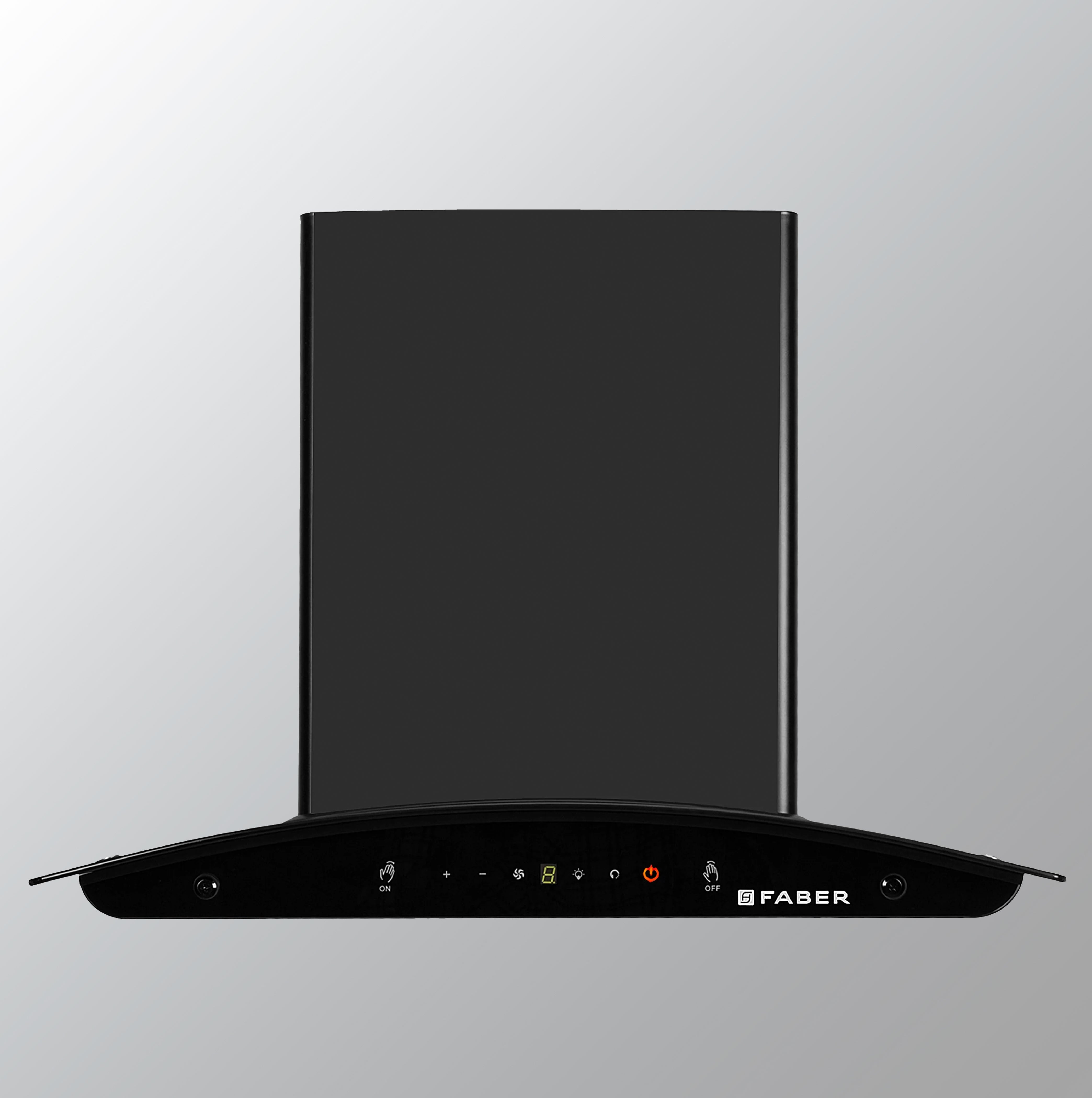 Faber 60 cm 1500 m³/hr Autoclean Kitchen Chimney (HOOD MYSTIC BLDC FL HC BK 60, Filterless technology, Touch & Gesture with Remote control, Black)