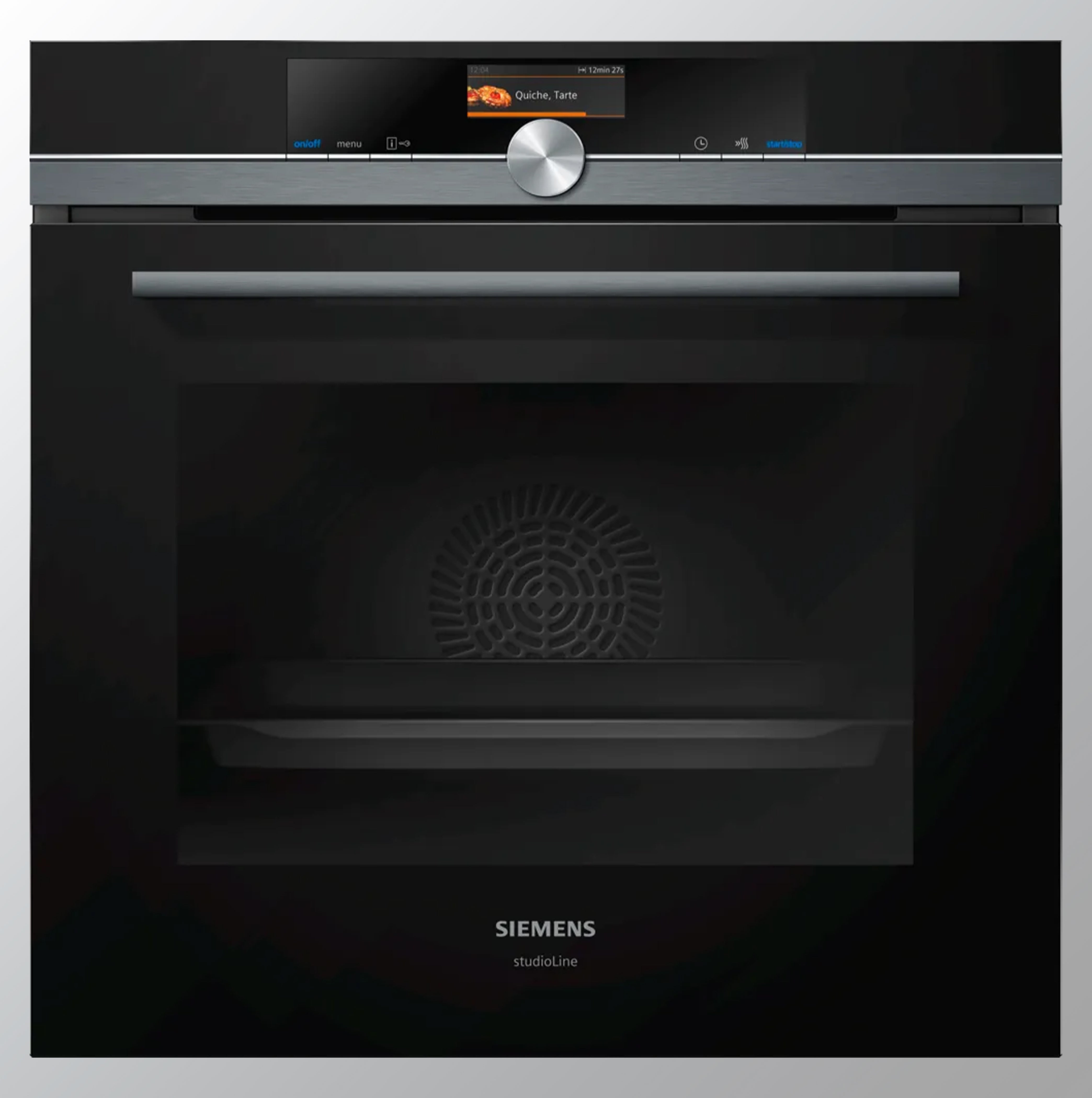 SIEMENS iQ700 Built-in oven with microwave function 60 x 60 cm Black HM876G2B6i Cavity Capacity 67L