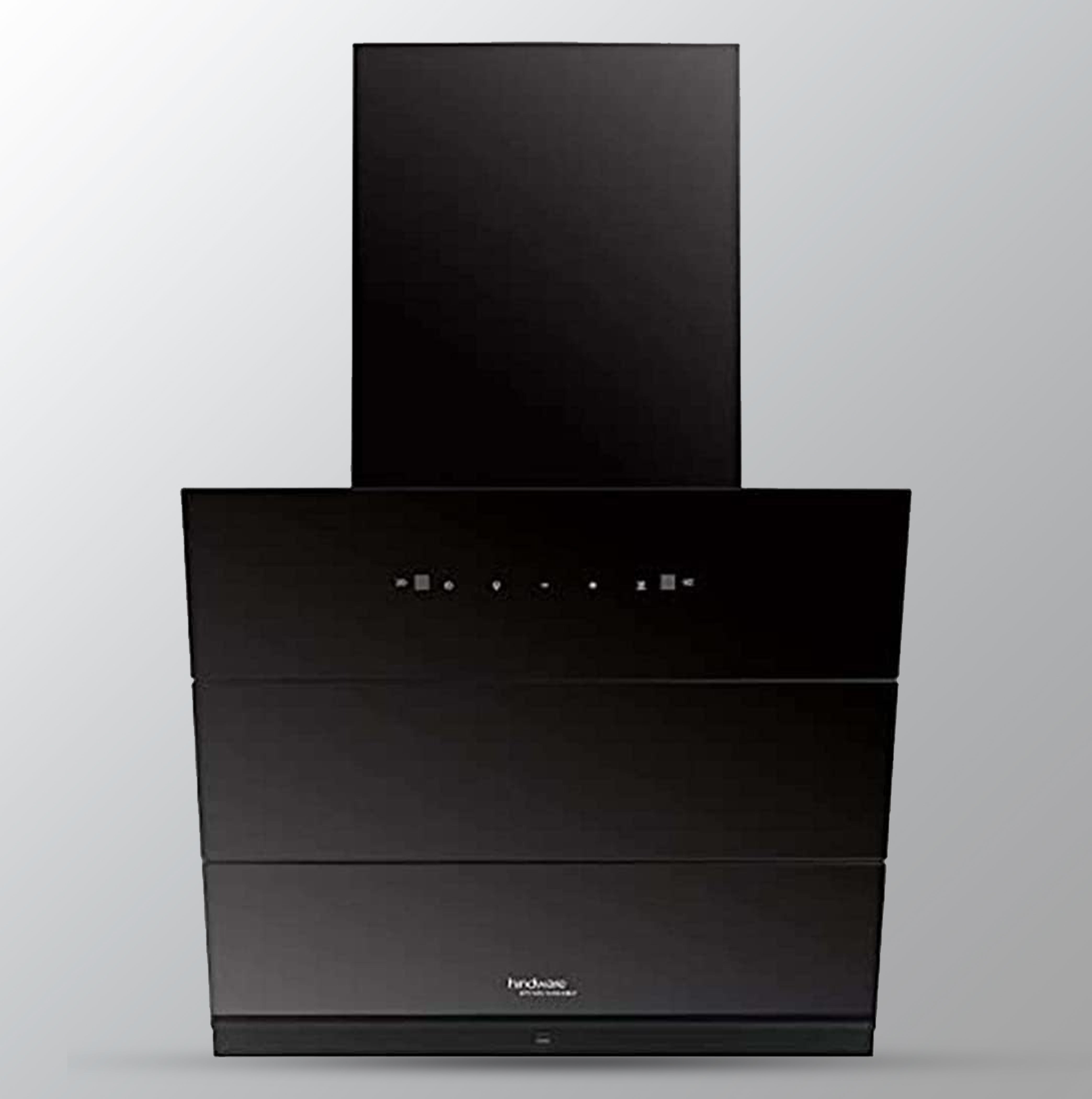 Hindware Aldina 60 cm Auto Clean Filterless Hood Wall Mounted Kitchen Chimney, Suction Capacity 1350 m³/hr - (Black)