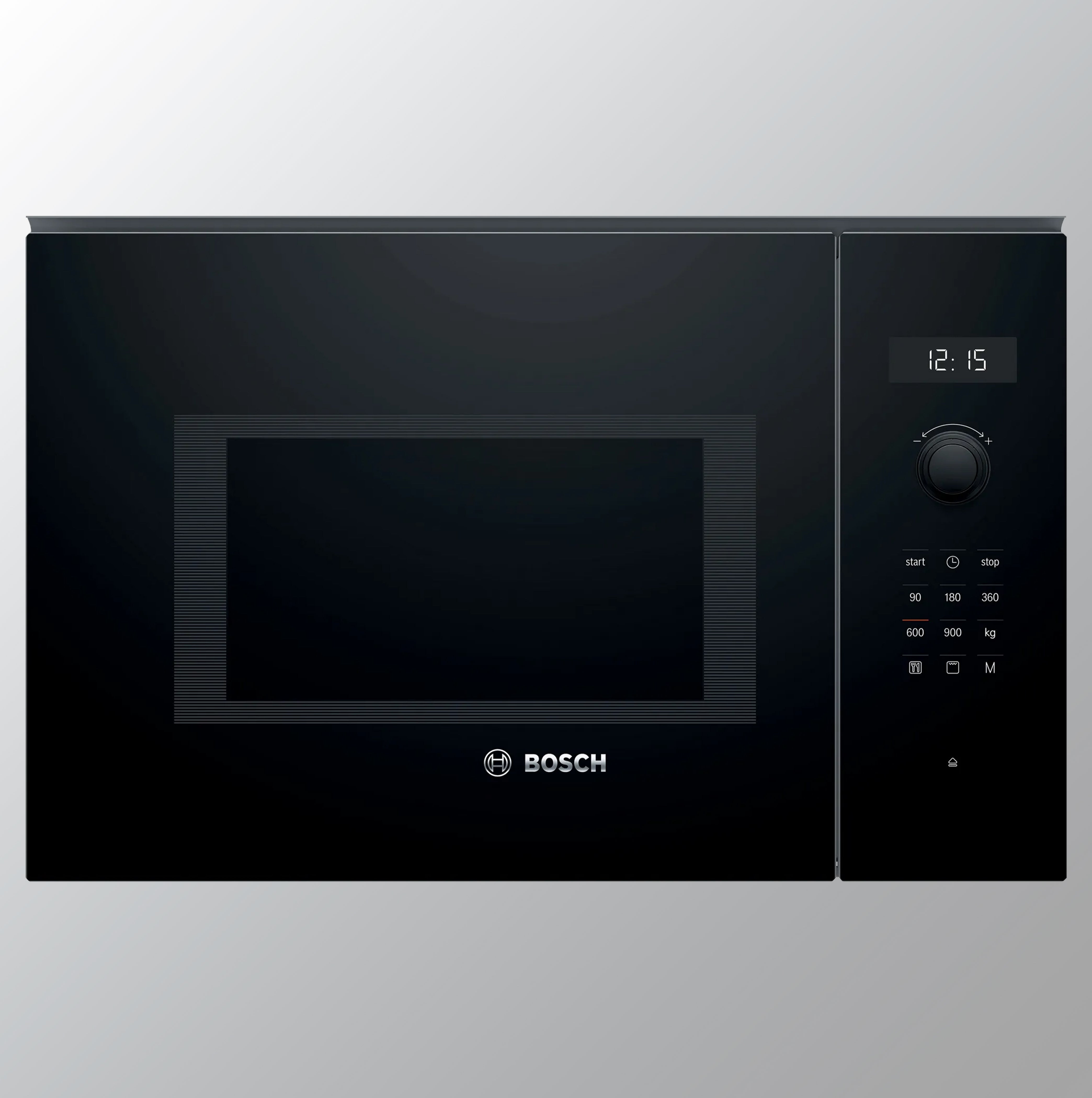 Bosch 25 Litre Series 6 Built-In Microwave Oven Stainless Steel Microwave Oven (BEL554MB0I,Black) (Series 6)