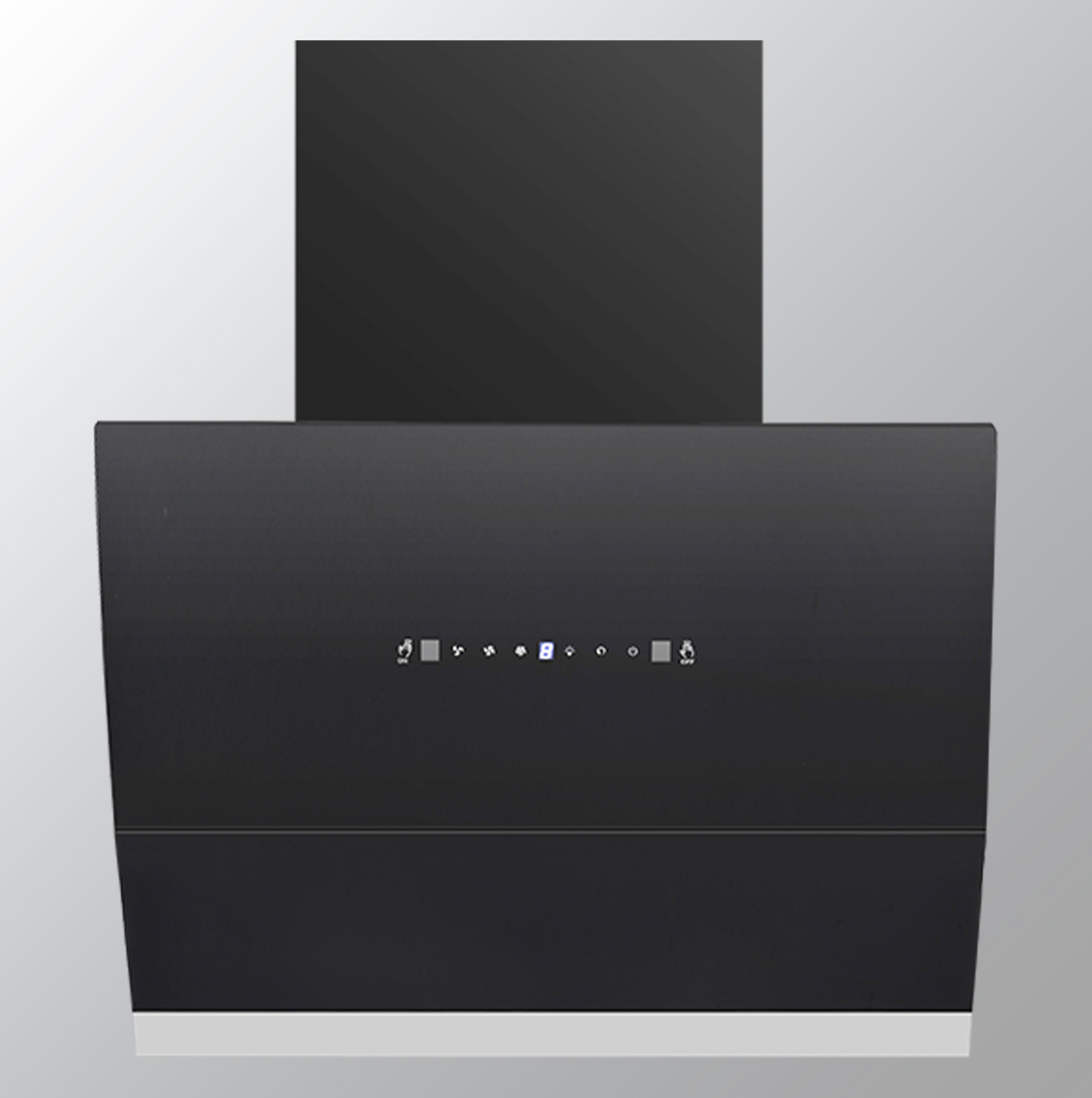 Blauounkt 5IS66860 Chimney Touch Control LED Lights Energy Efficient Quiet Operation Multi-Level Fan Filterless Design