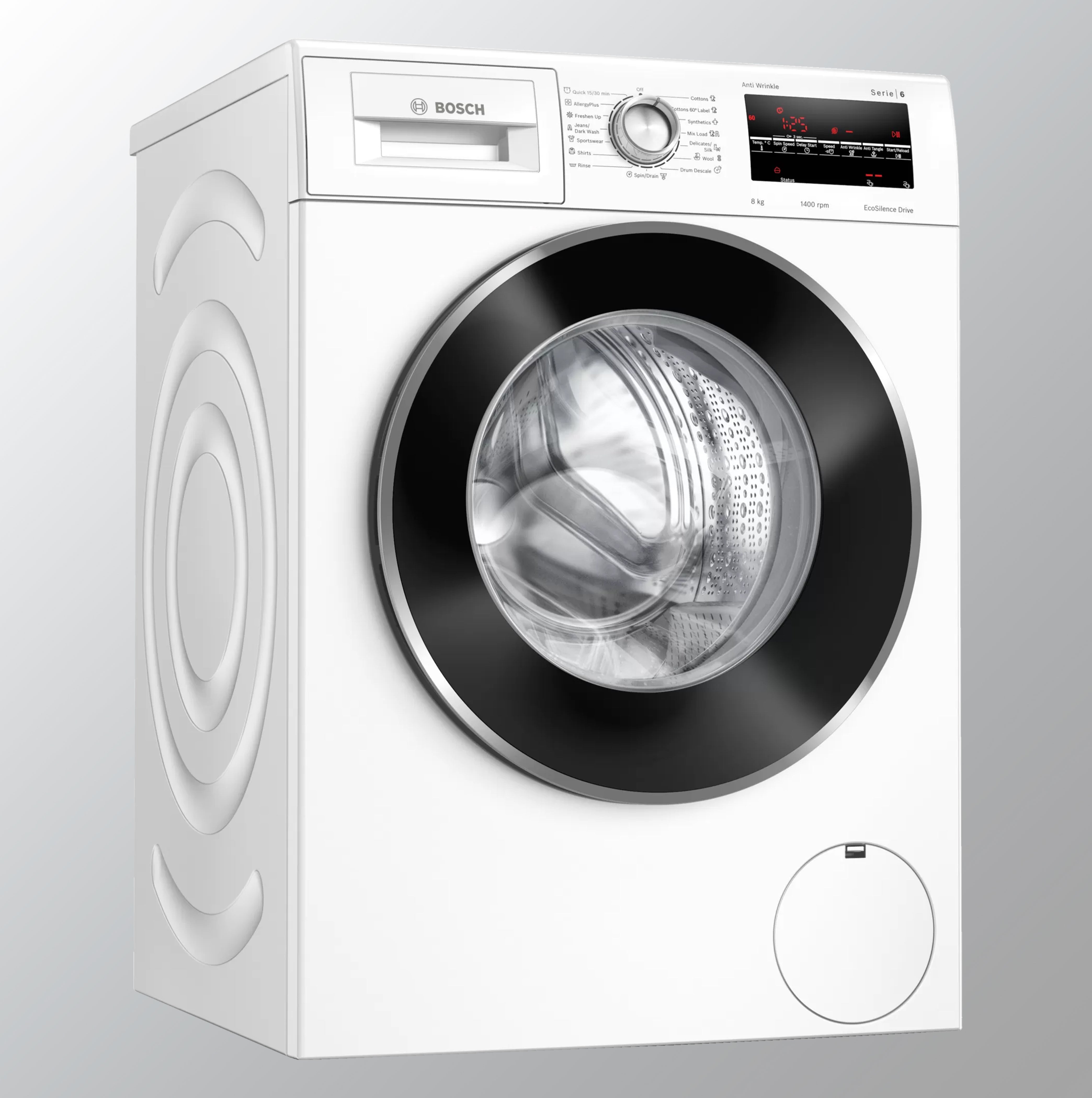 Bosch WAJ2846WIN 8.0Kg Fully Automatic Washing Machine (White)