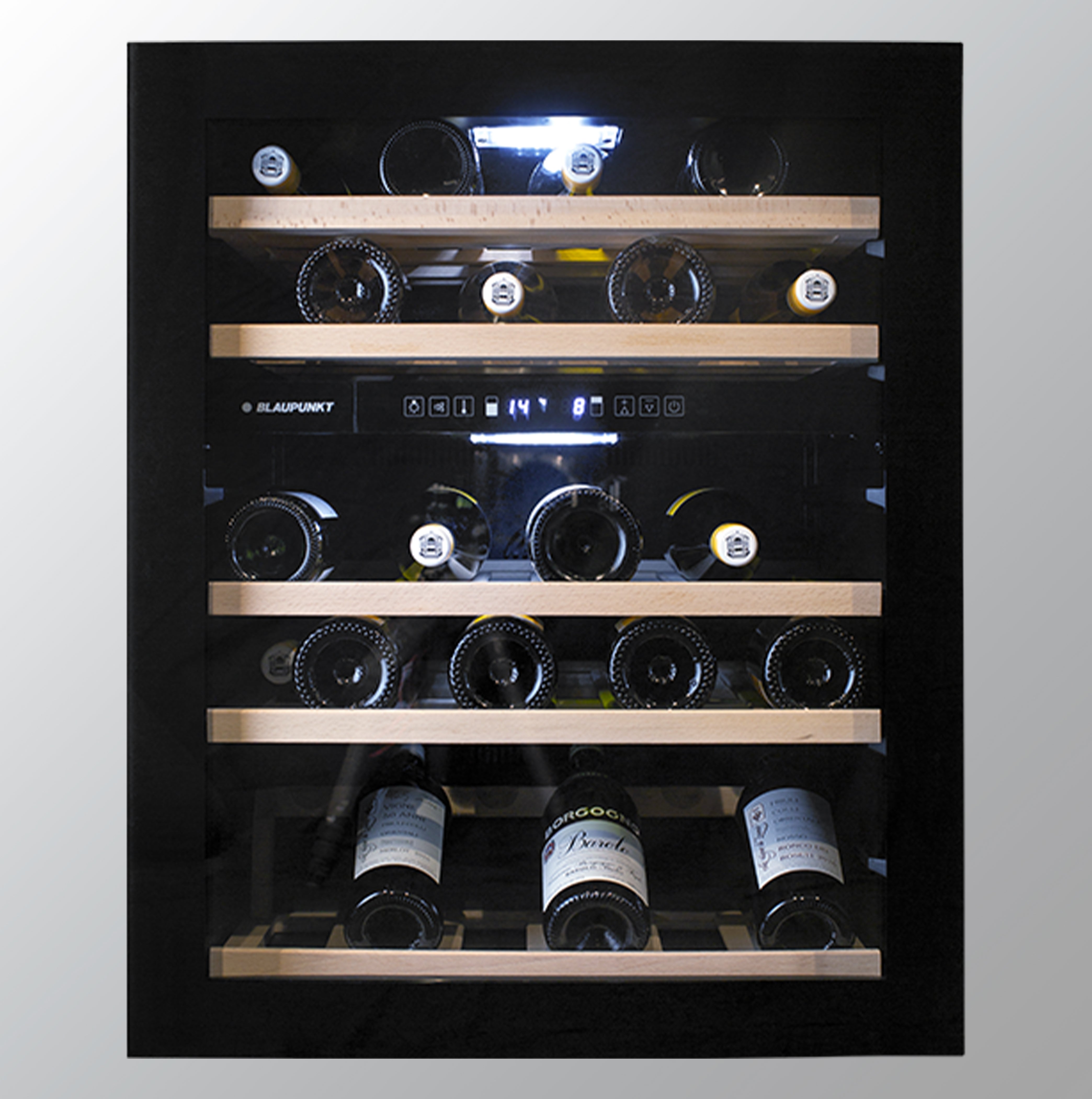 Blaupunkt 5WK820FF 132l Undercounter Wine Fridge: Noise Level 39 dB