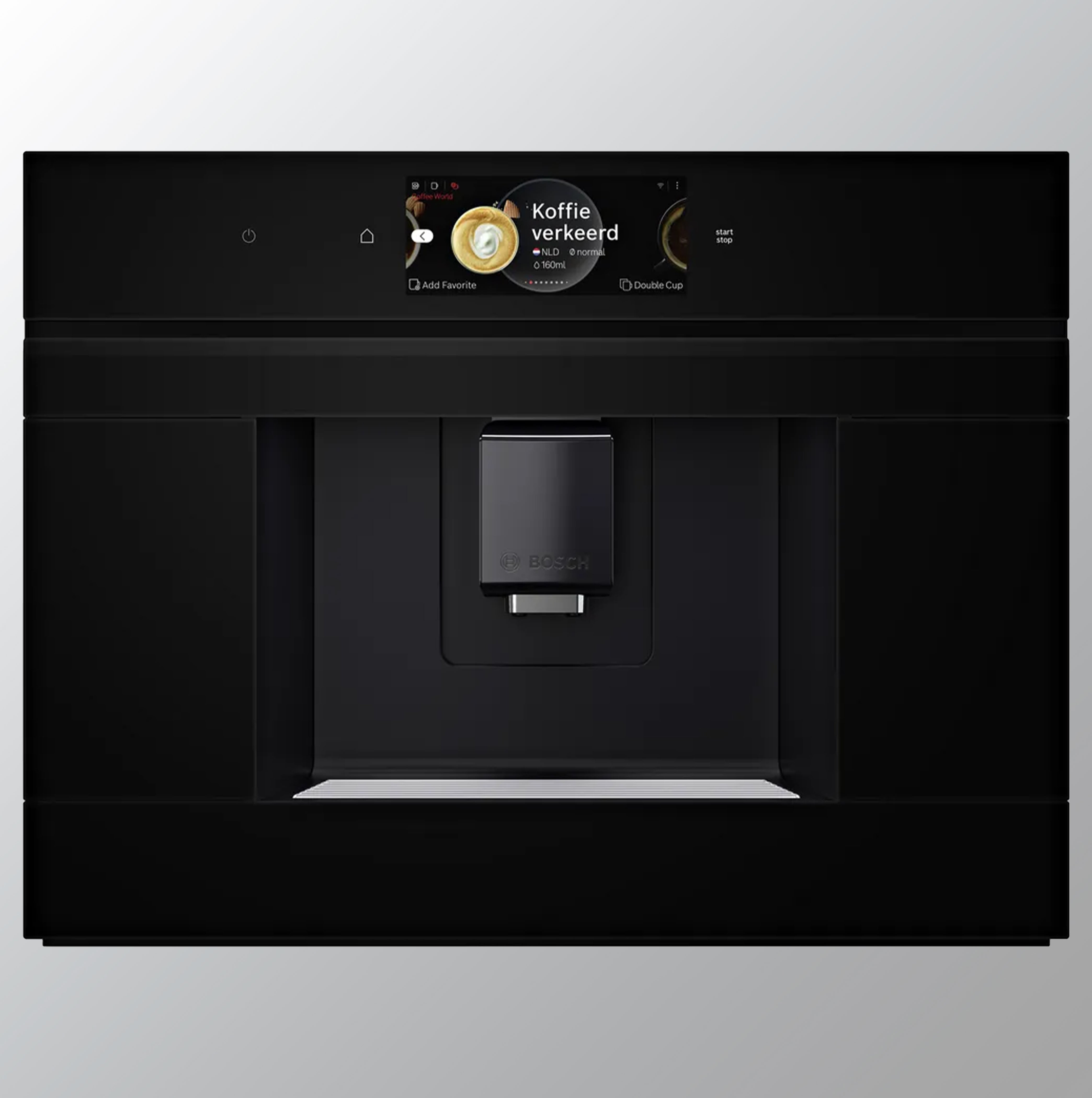 Bosch CTL7181B0 Built-In Coffee Machine Black, Removable Water Tank - Fully Automatic