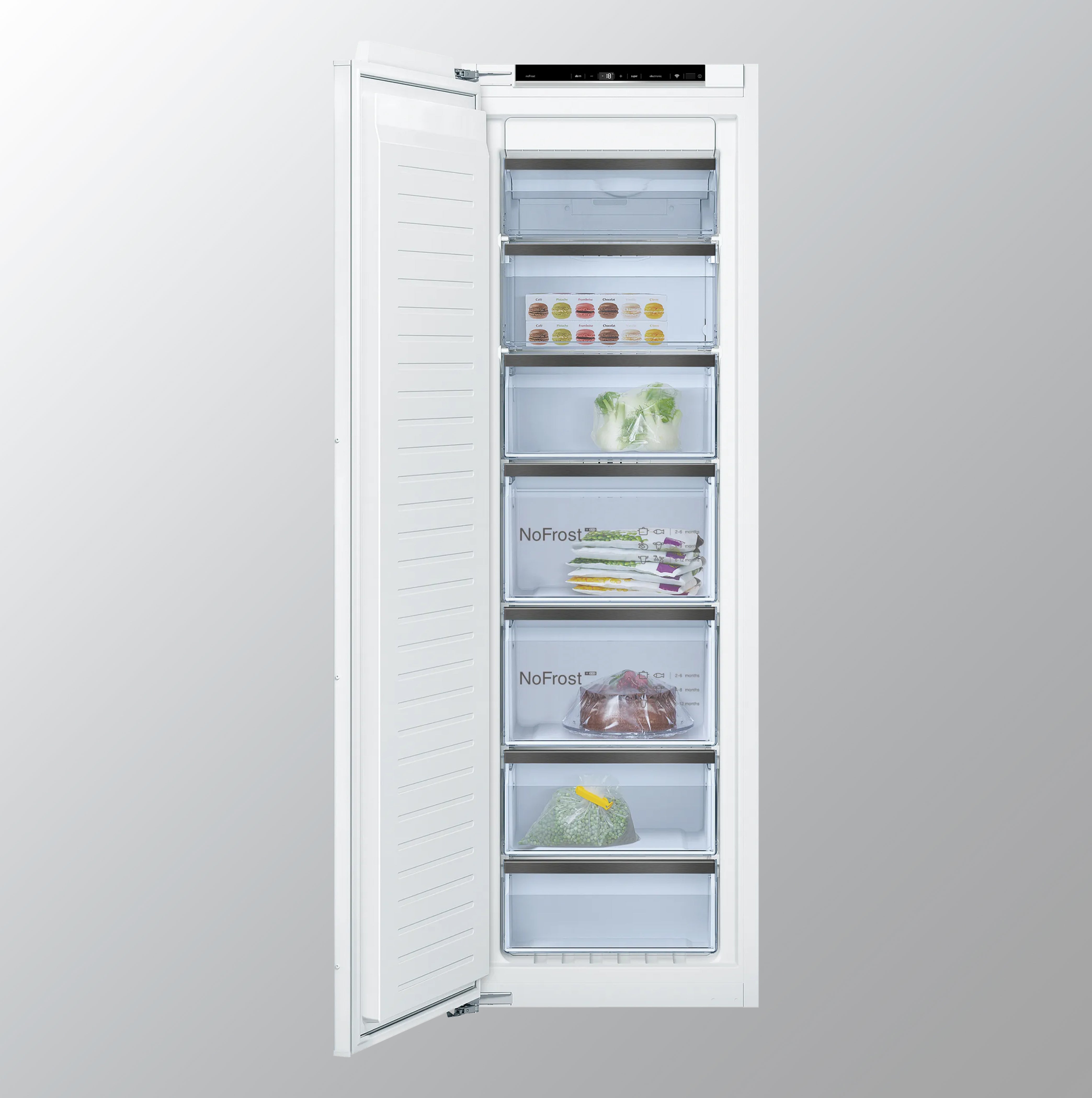 Bosch GIN81HD31I Built-In Freezer 177.2x55.8cm Soft Close Flat Hinge