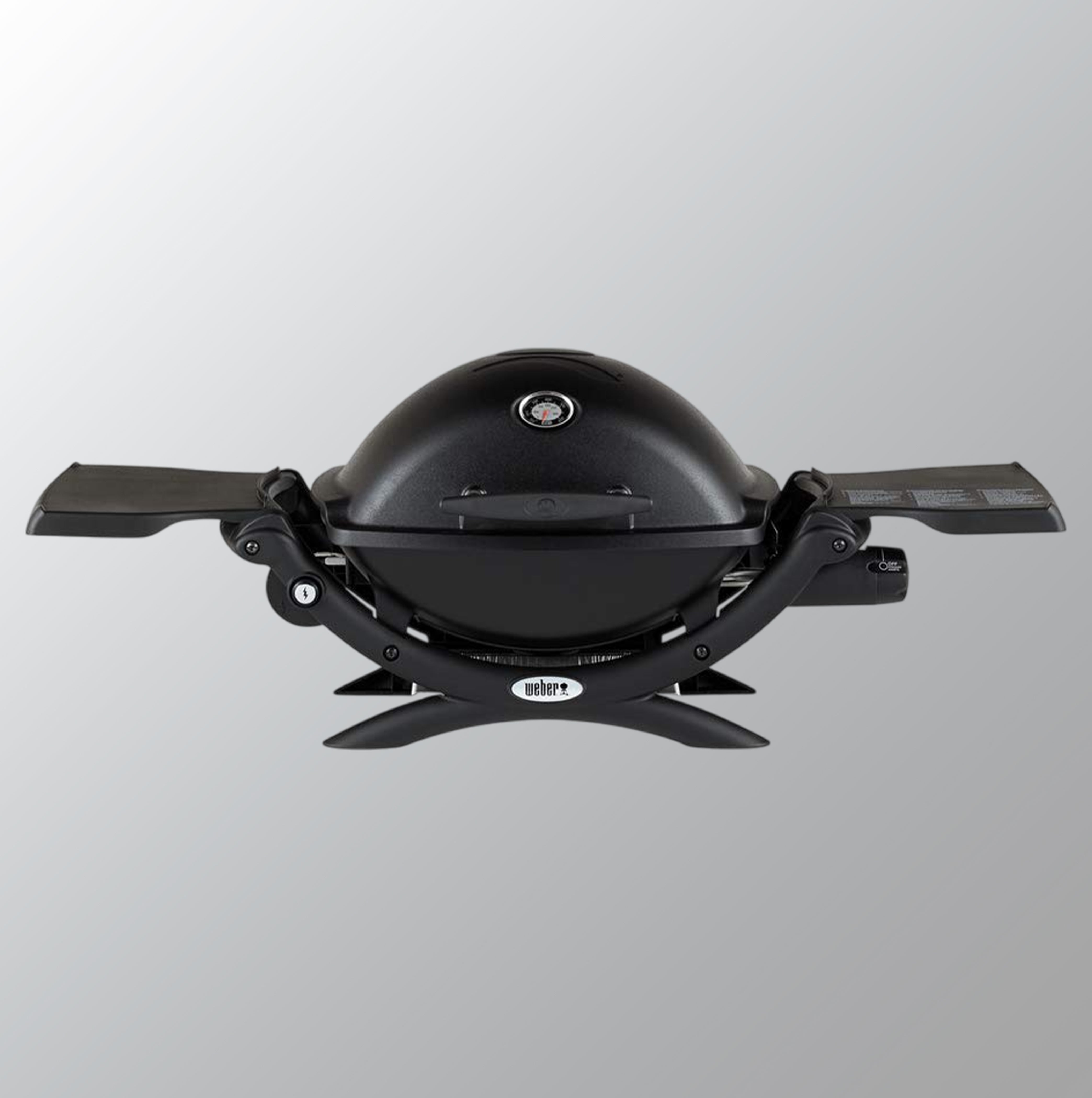 Weber Q Gas Grill Q 1200 Black BBQ Stove Grill 4-6 People