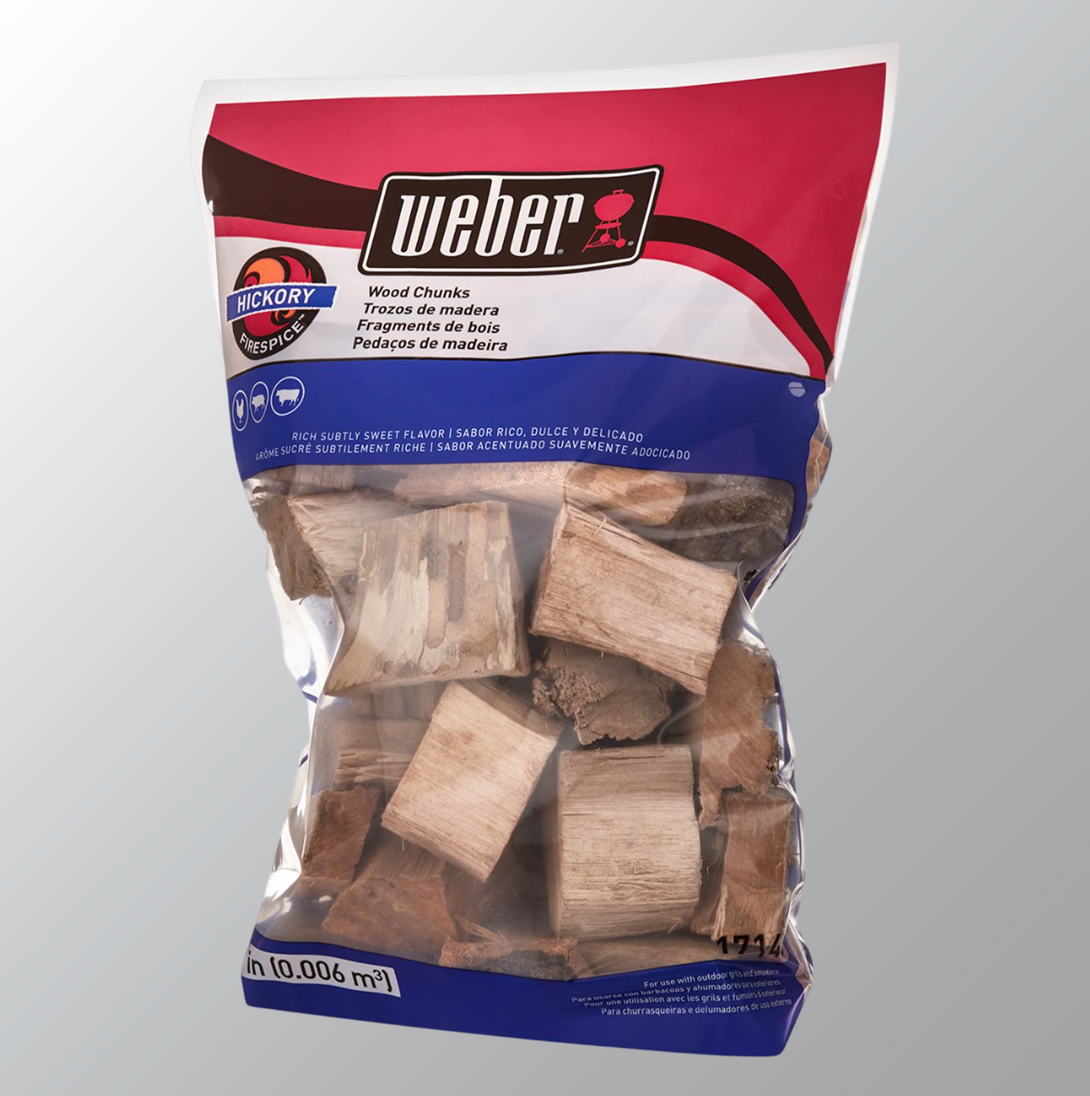 Weber 17056 Hickory Wood Chunks