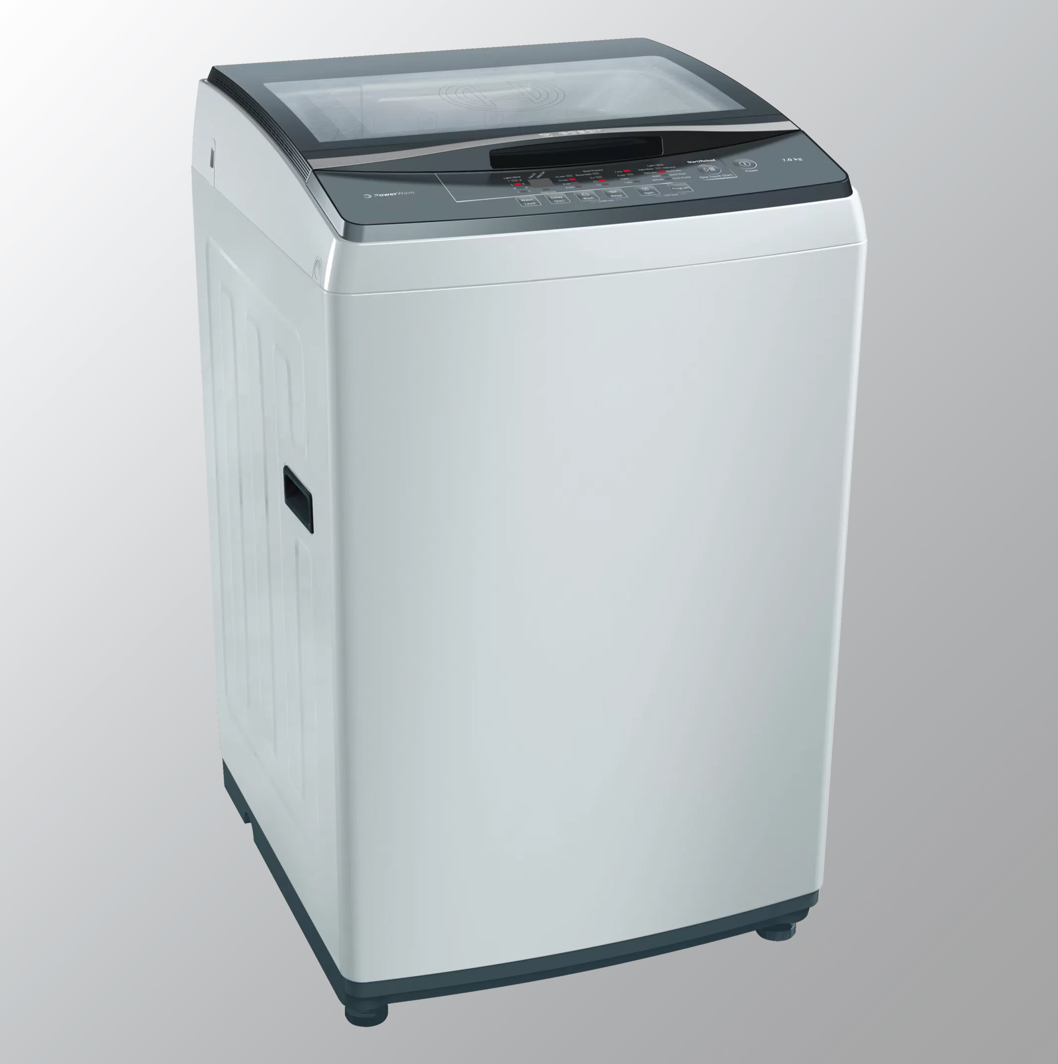 Bosch 7 Kg Fully-Automatic Top Loading Washing Machine (WOE704Y0IN, Grey)